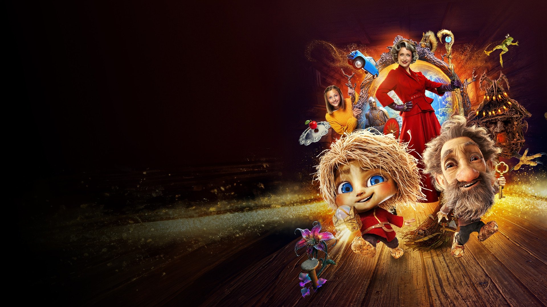 Little Brownie Kuzya Background