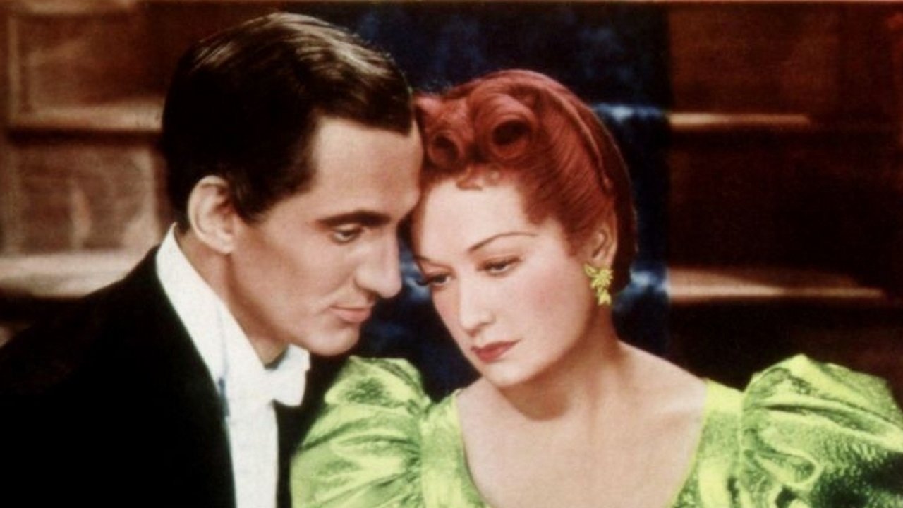 Lady with Red Hair Background