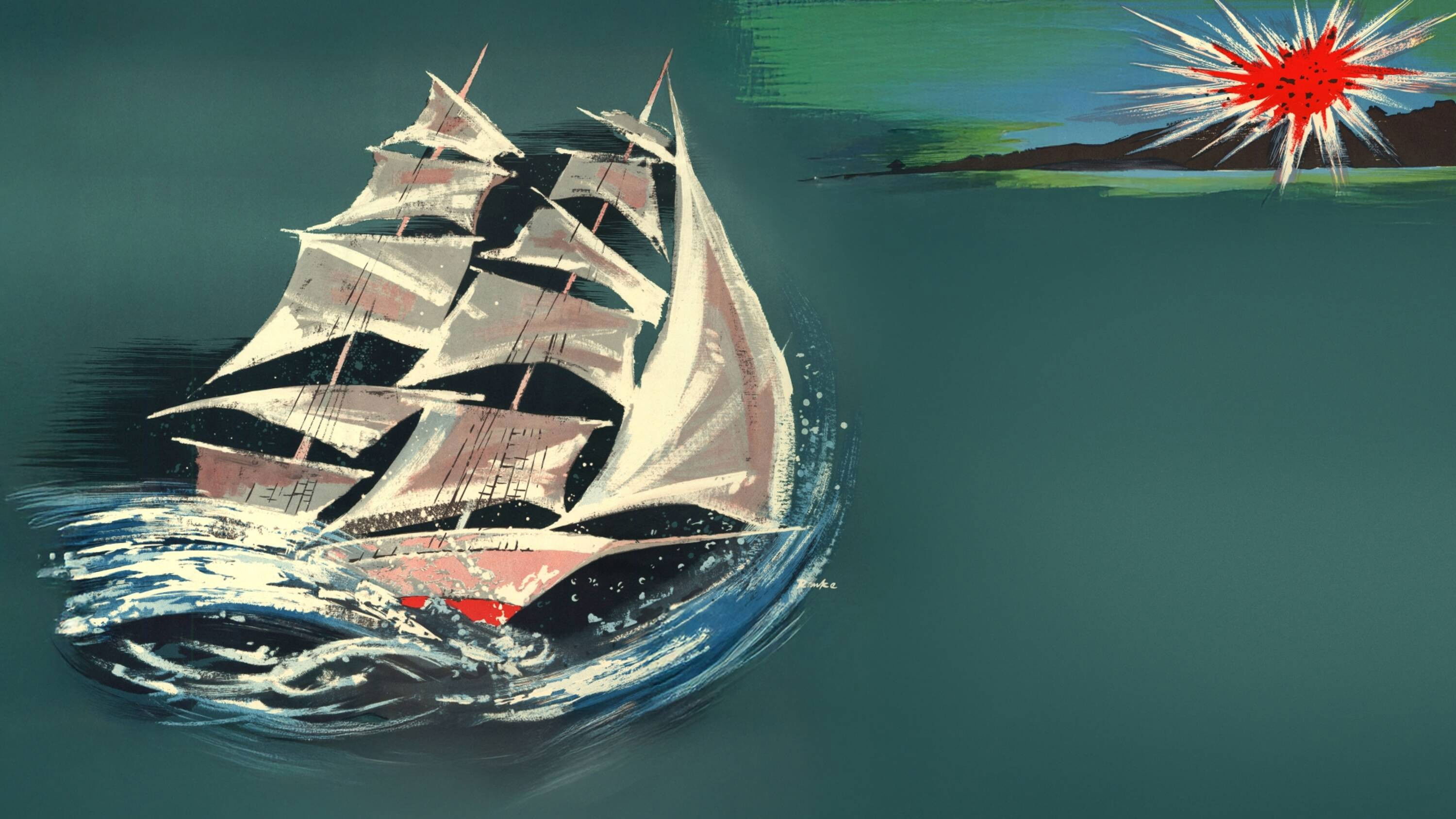 The Brig Three Lilies Background