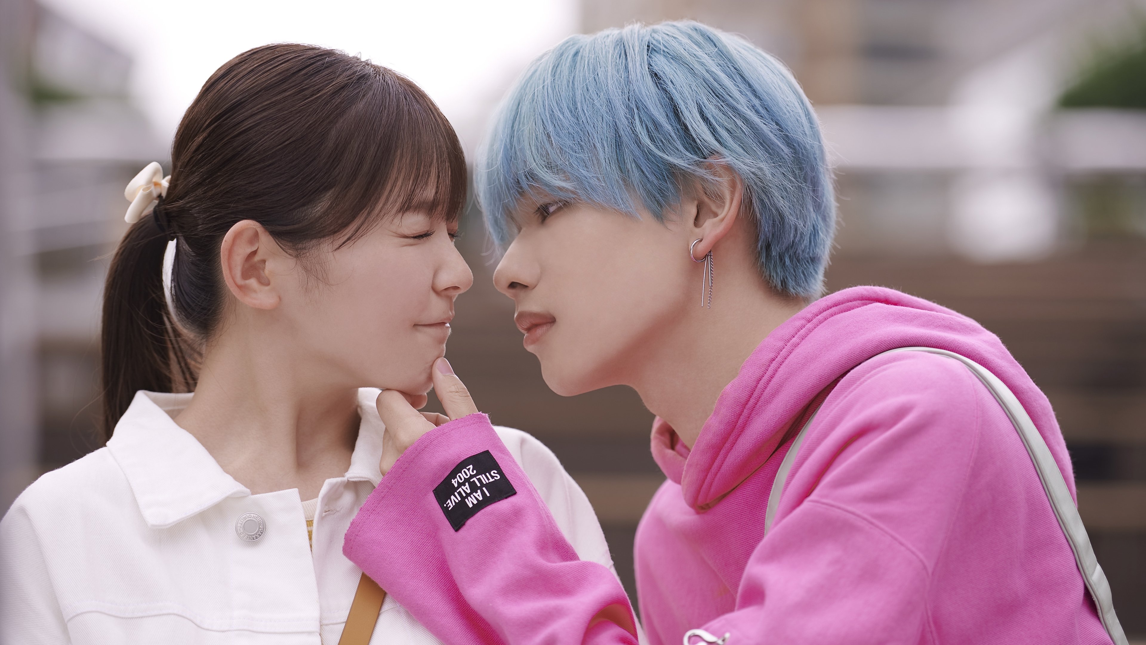 It Takes More Than a Pretty Face to Fall in Love Background