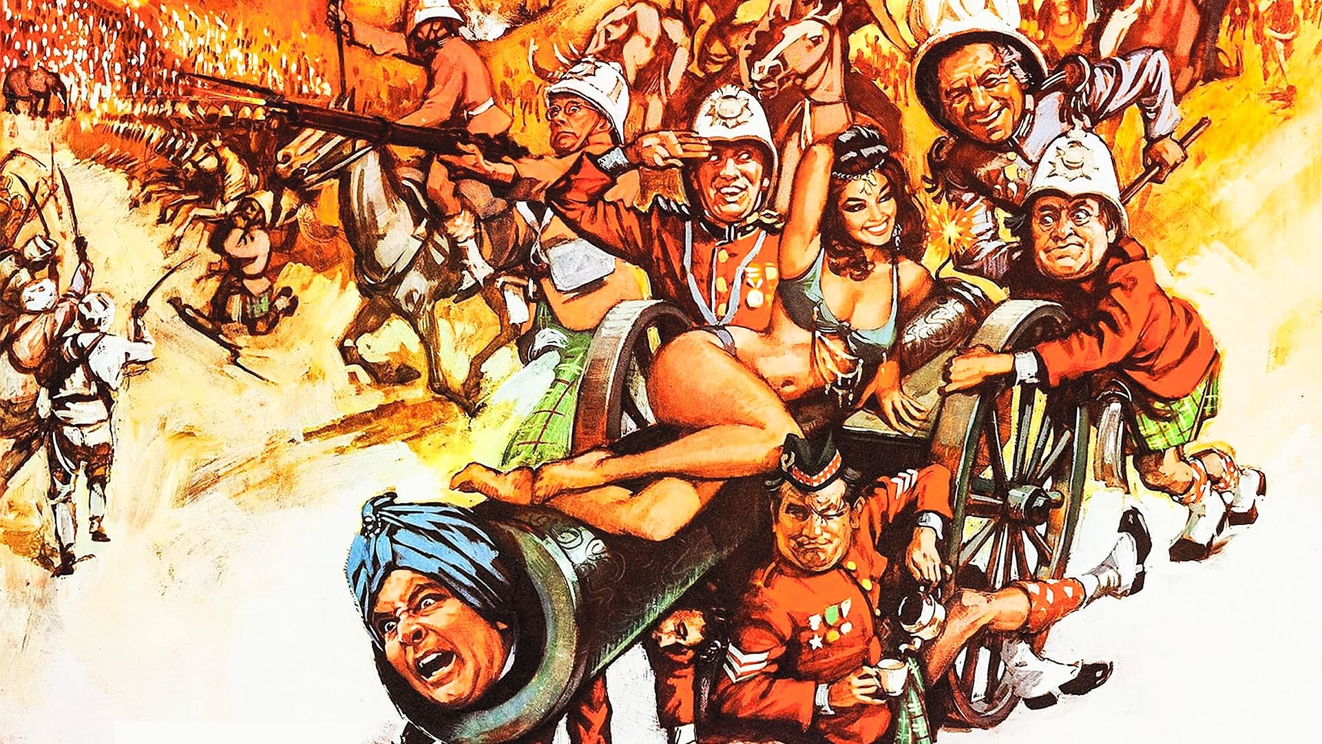 Carry On Up the Khyber Background