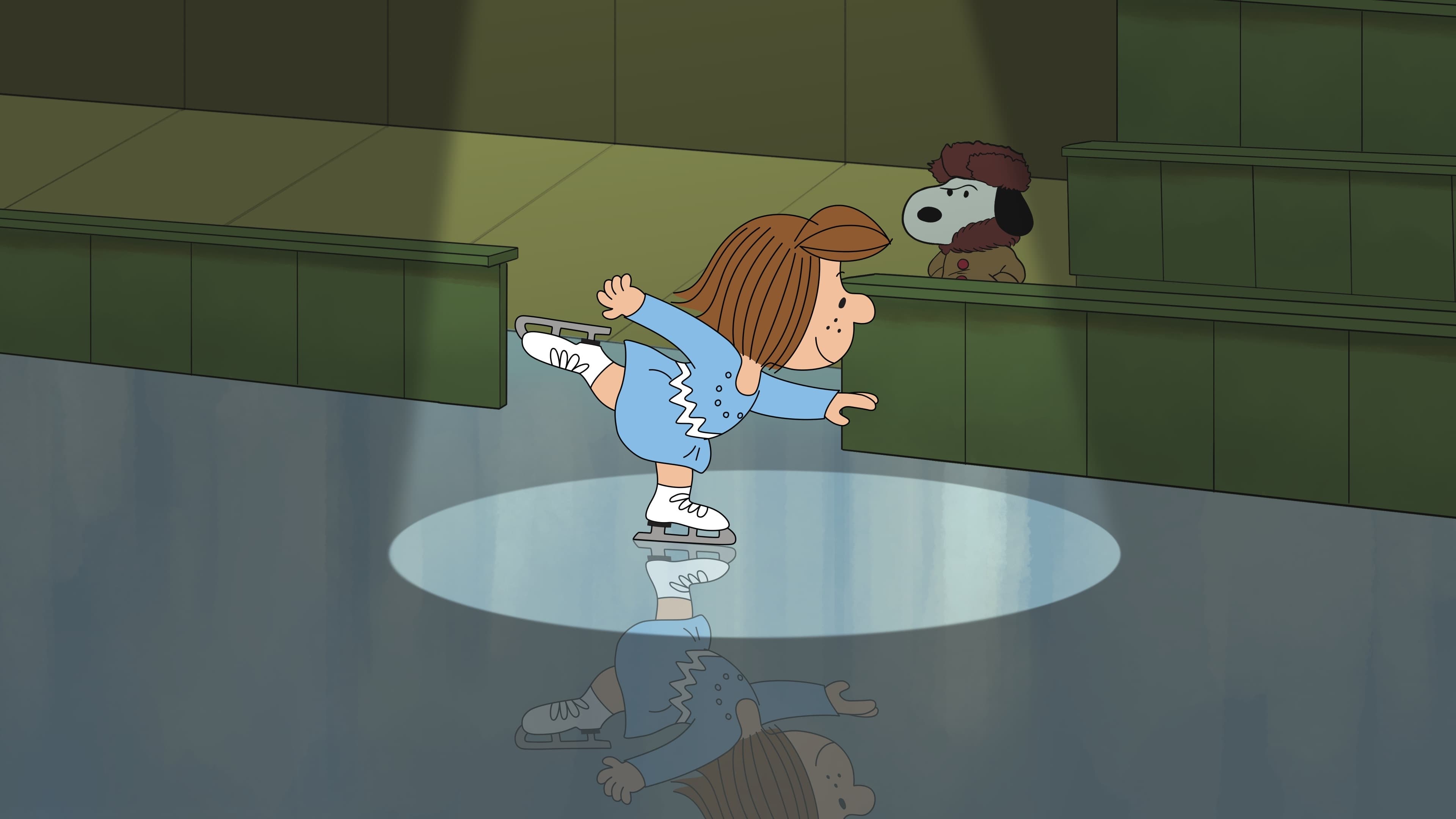 She's a Good Skate, Charlie Brown Background