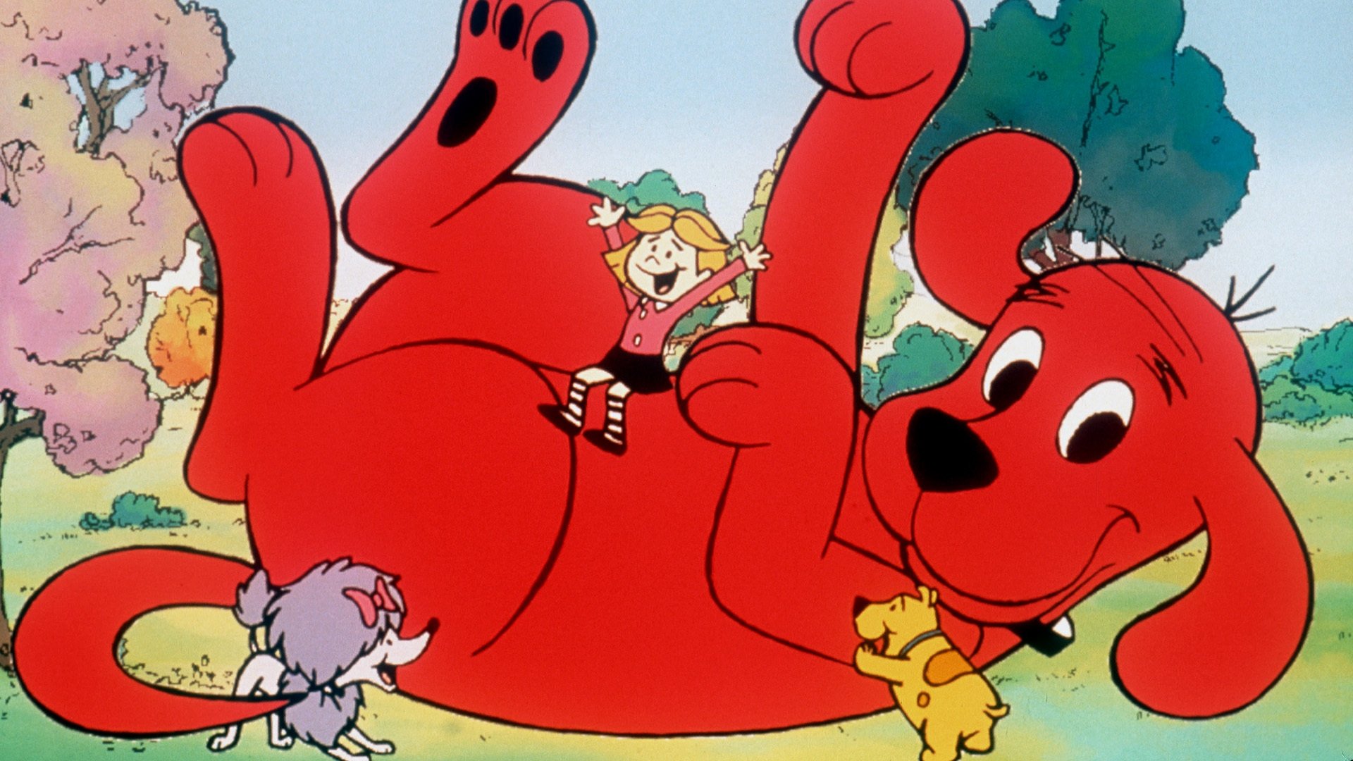 Clifford the Big Red Dog Background