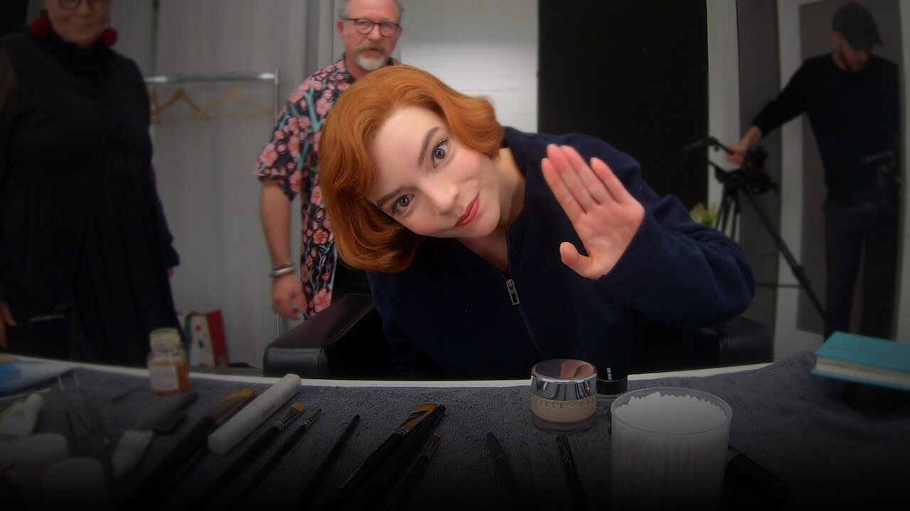 Creating The Queen's Gambit Background