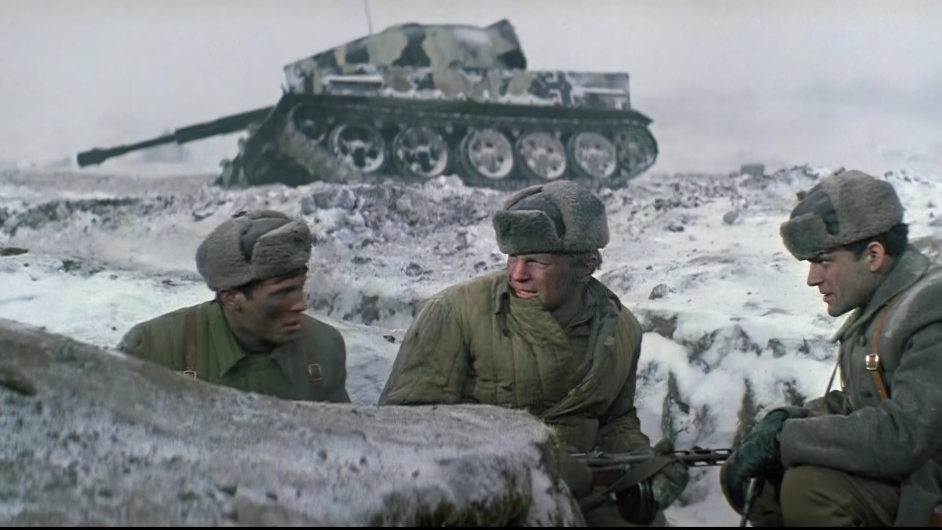 The Hot Snow Background