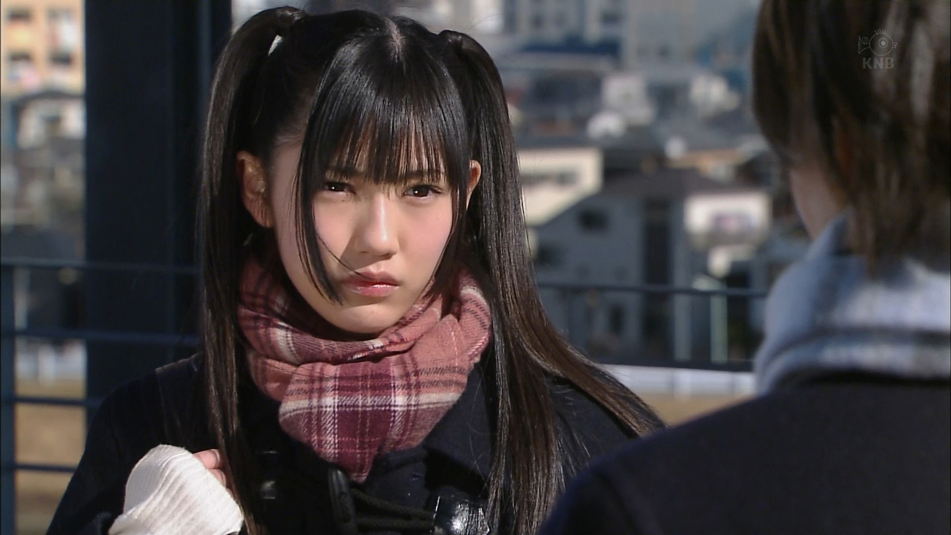 Letters from a Sakura Tree Background