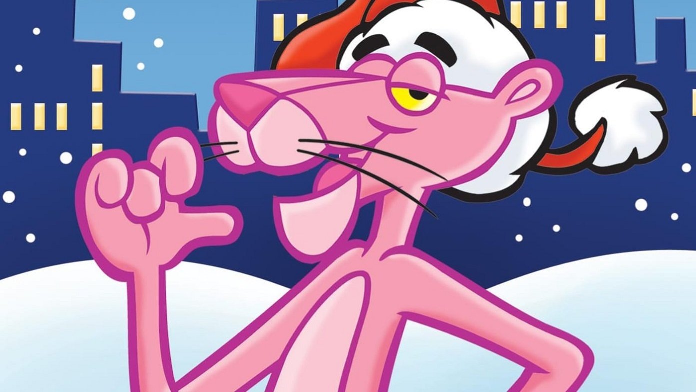 A Pink Christmas Background