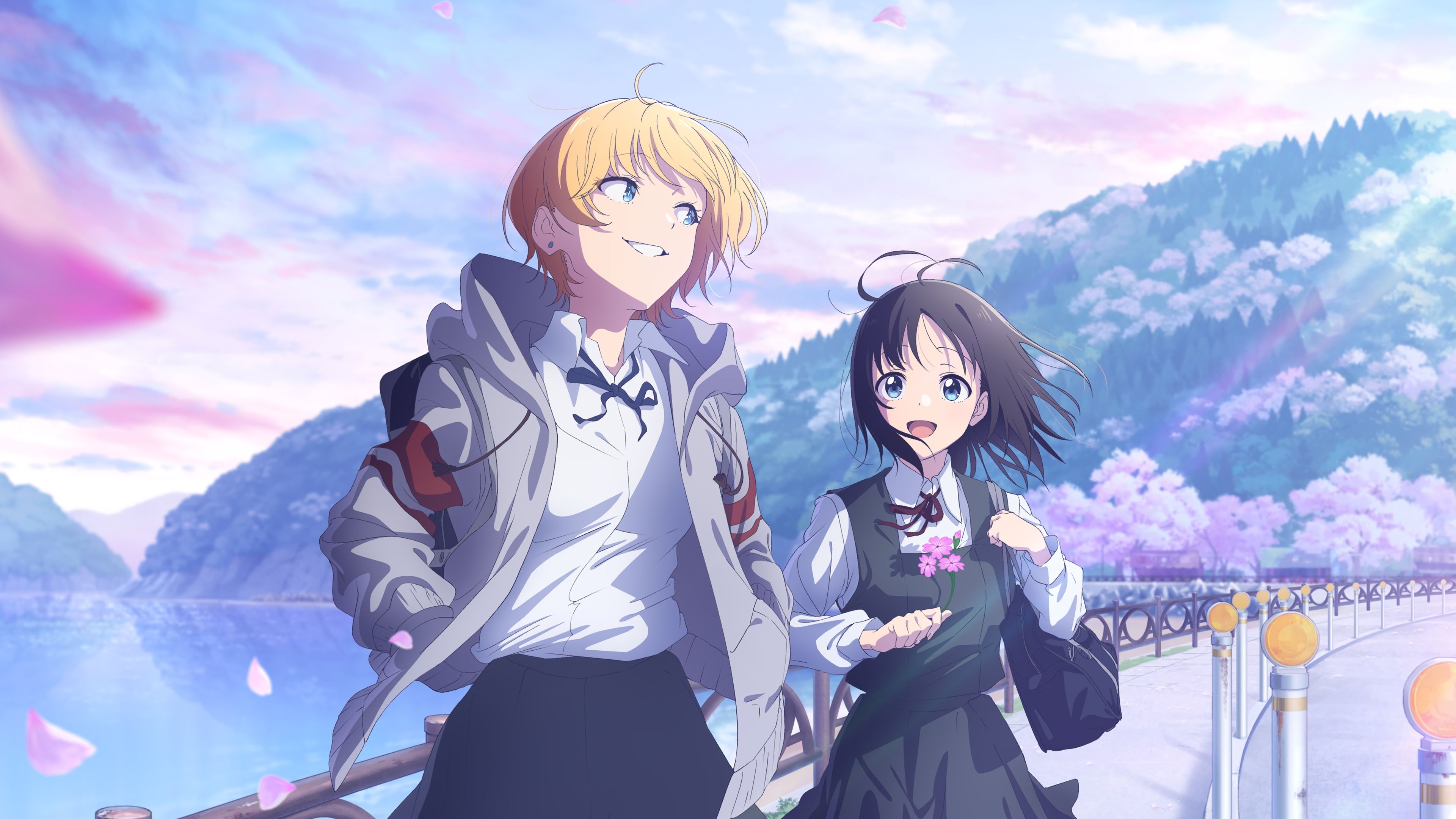 Flower and Asura Background