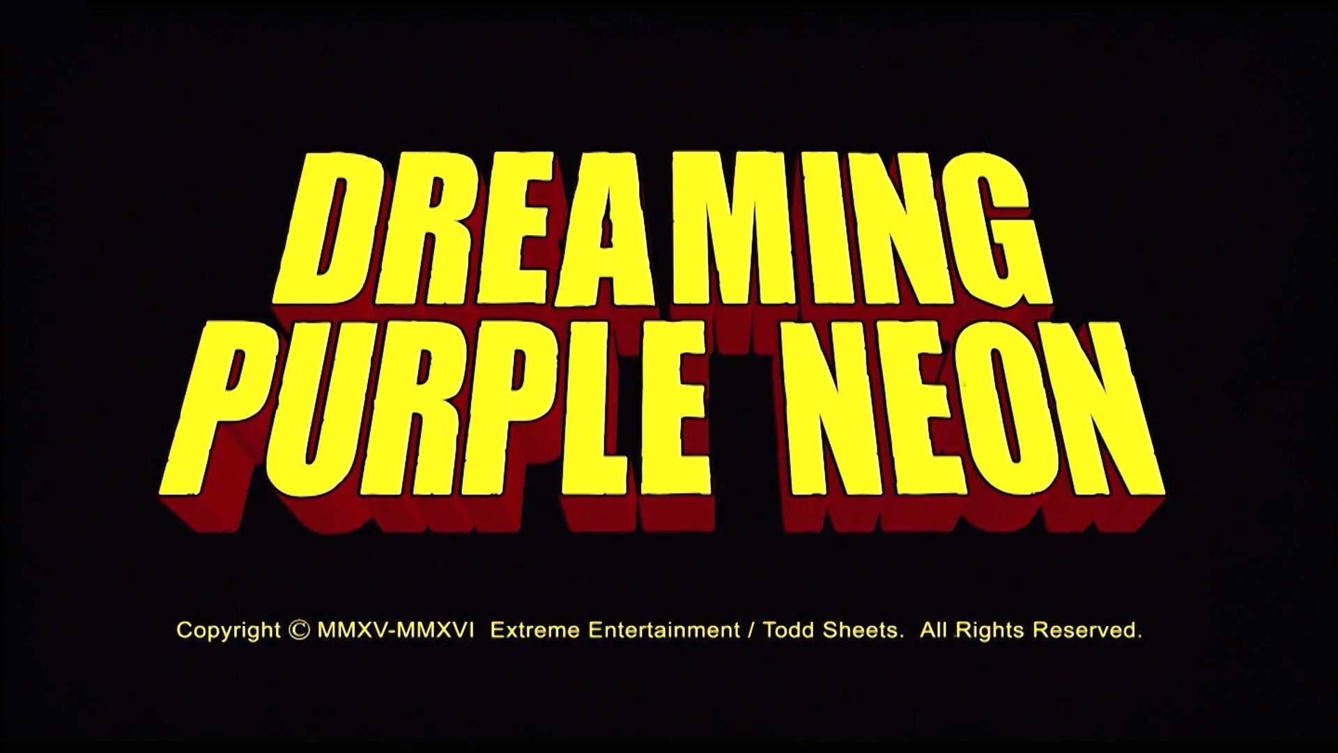 Dreaming Purple Neon Background