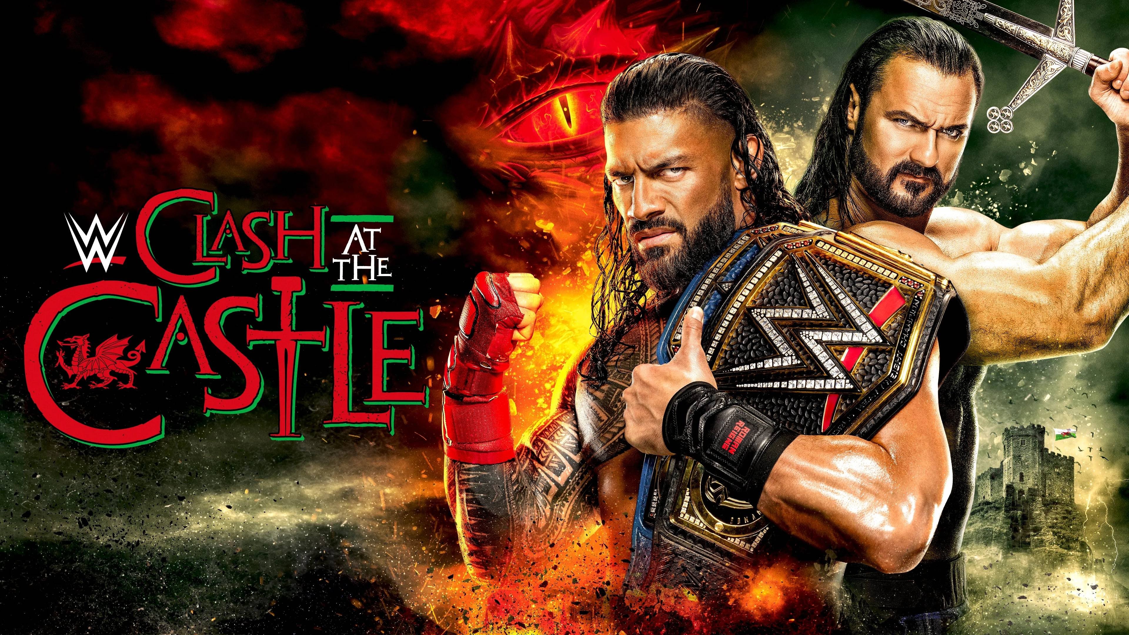WWE Clash at the Castle 2022 Background