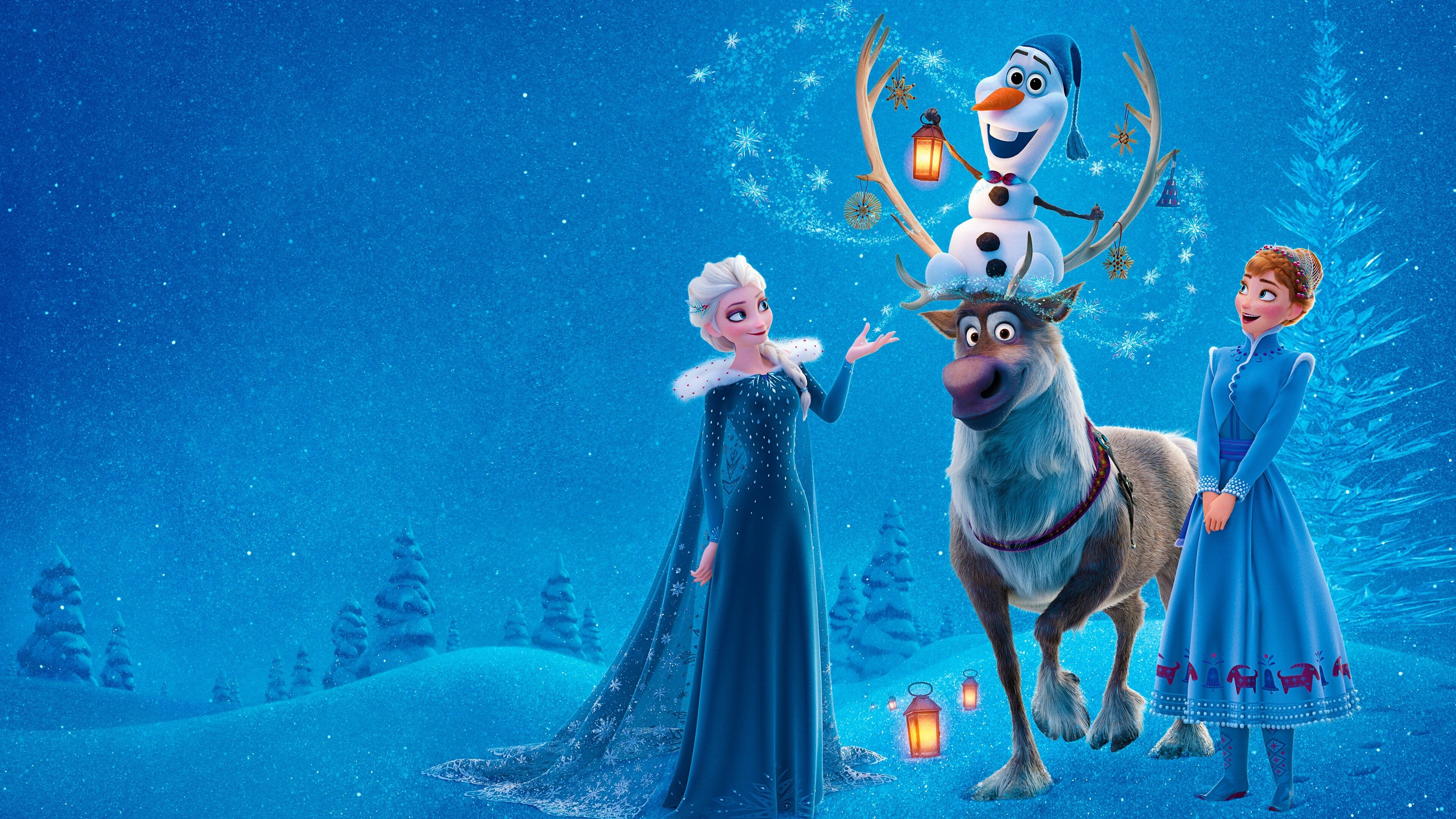 Olaf's Frozen Adventure Background