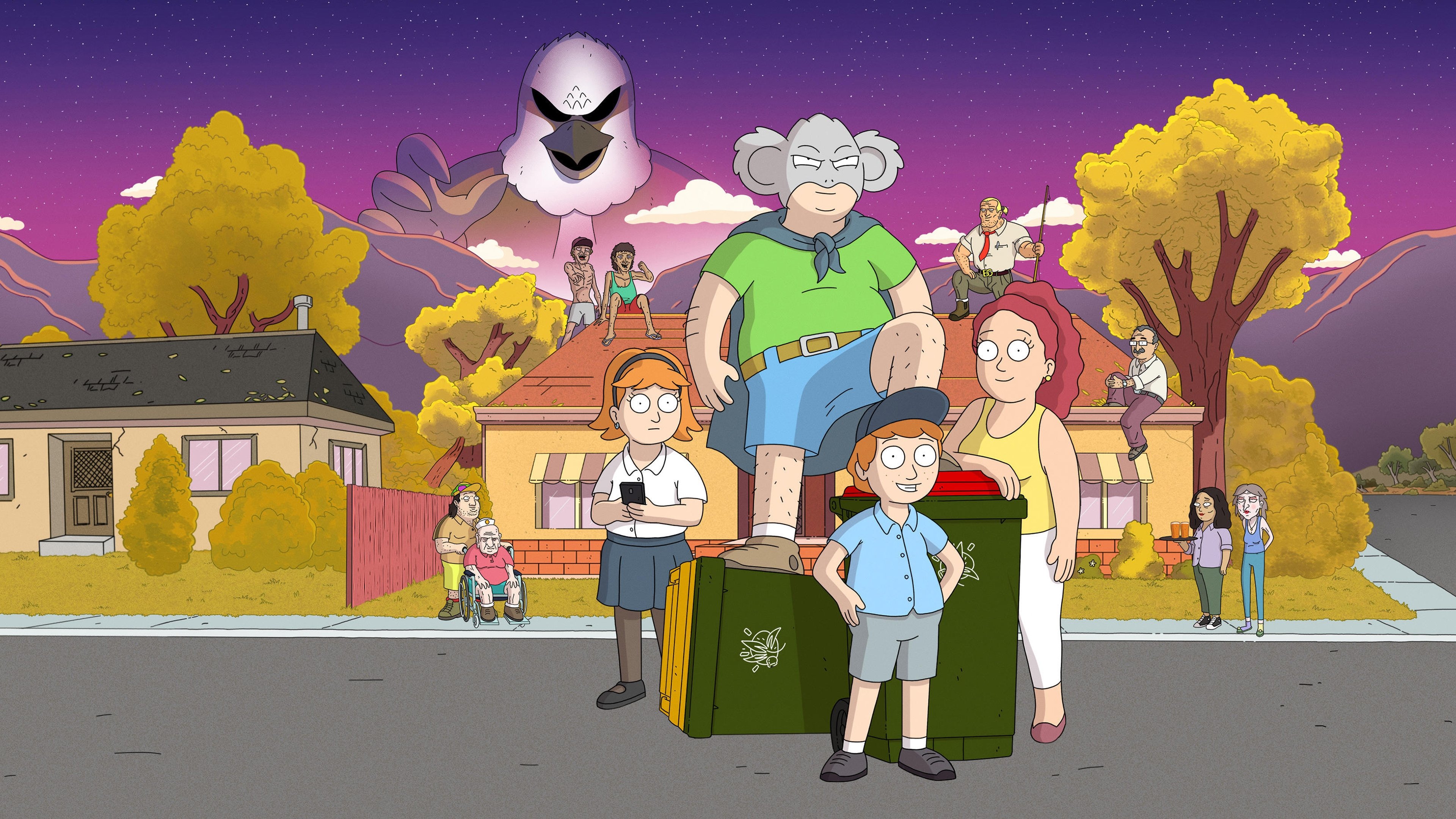 Koala Man Background