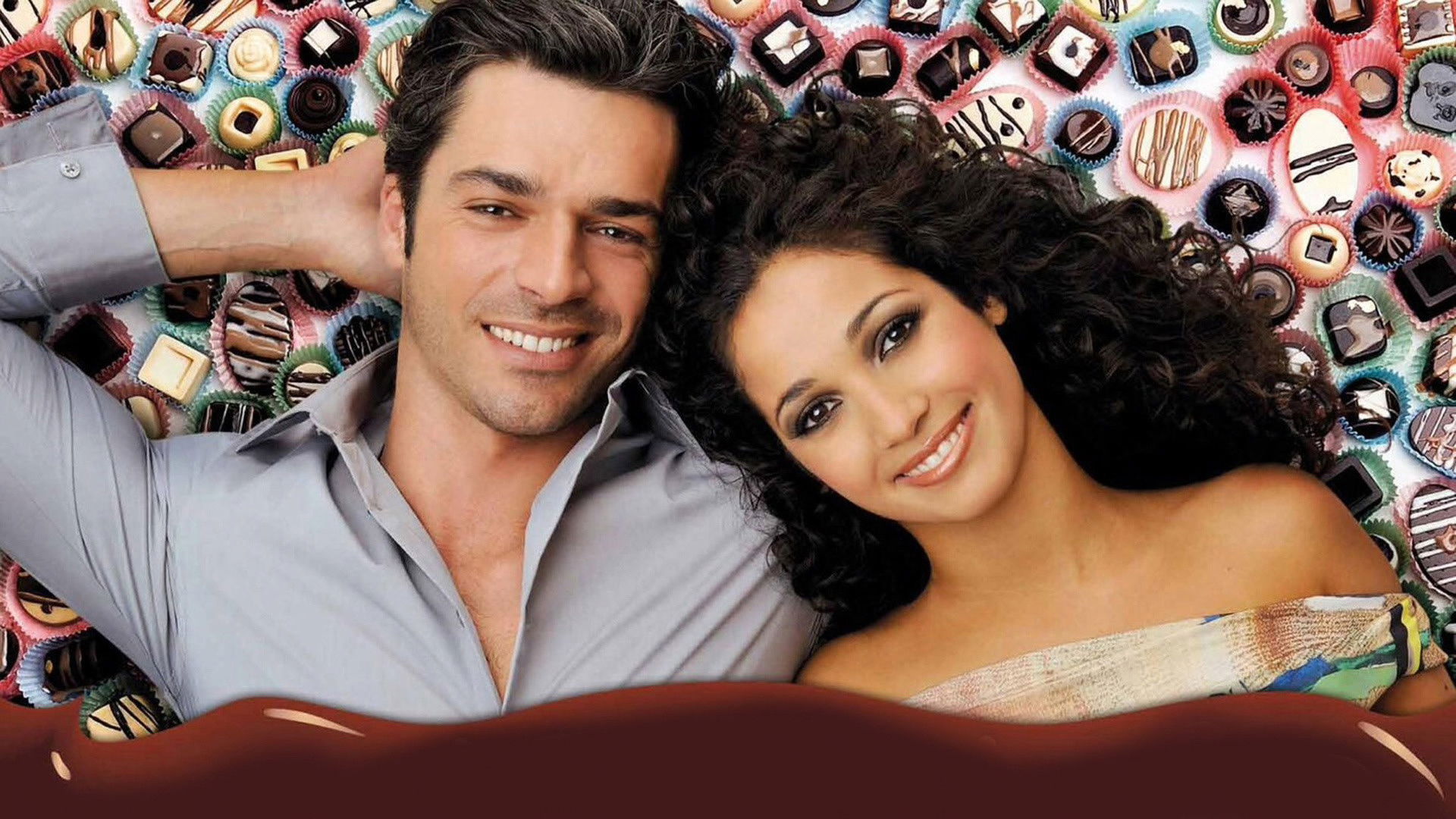 Chocolate Kisses Background