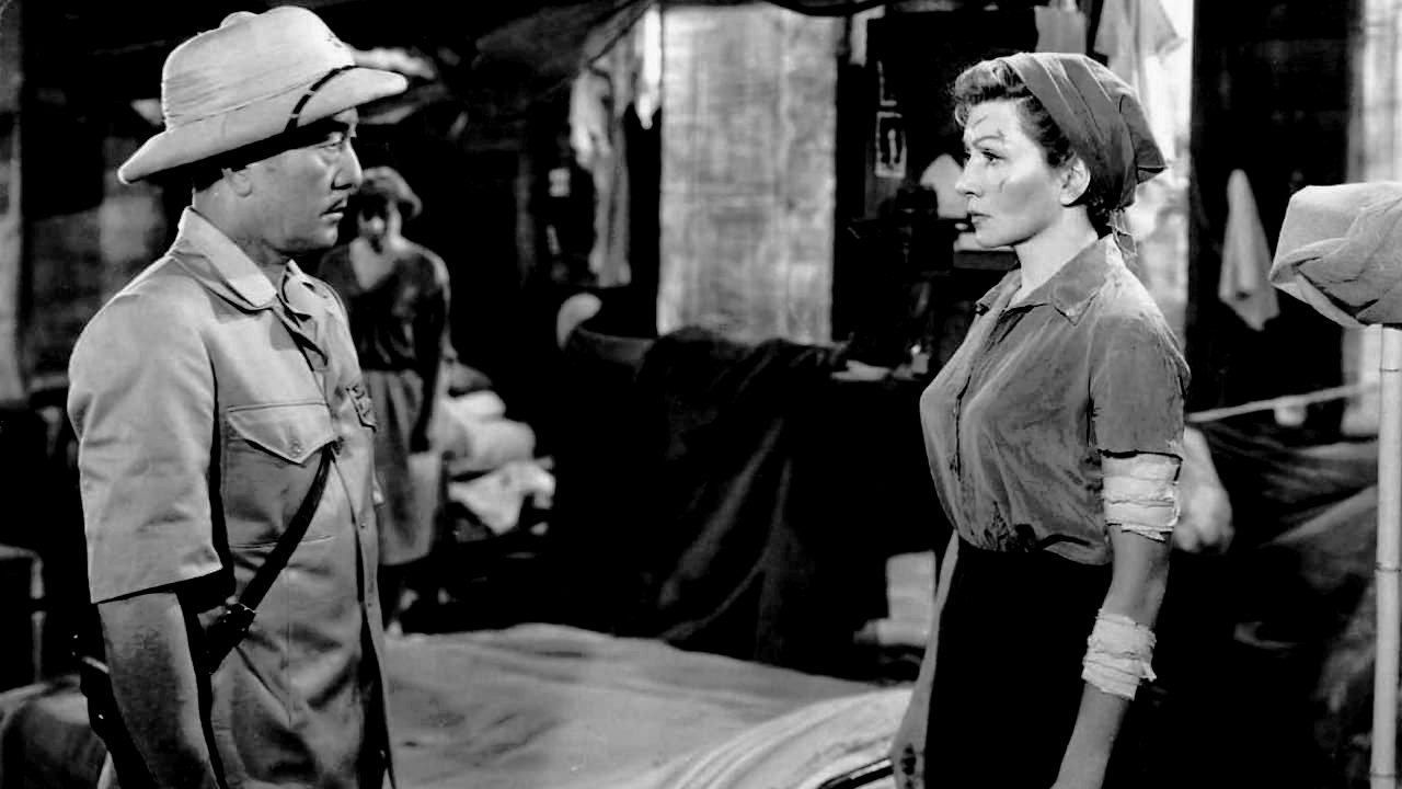 Three Came Home Background