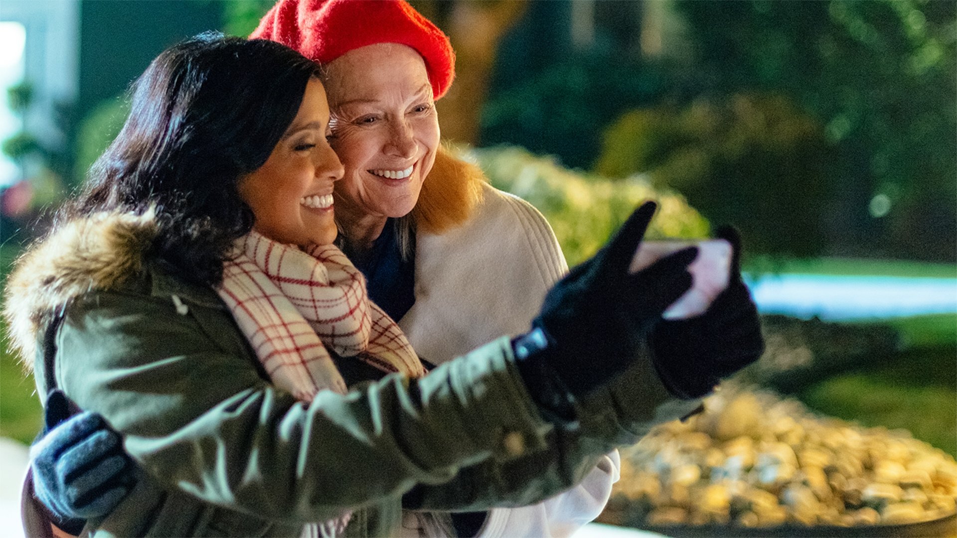 Christmas Lost and Found Background