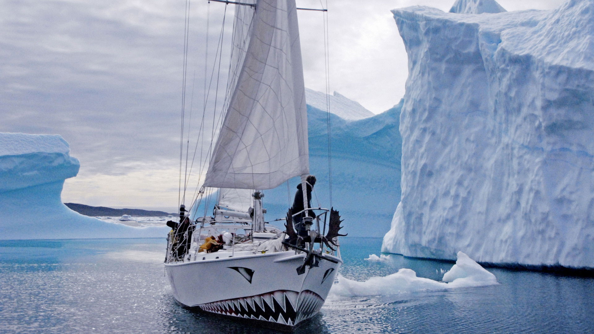 Berserk mot Sydpolen Background