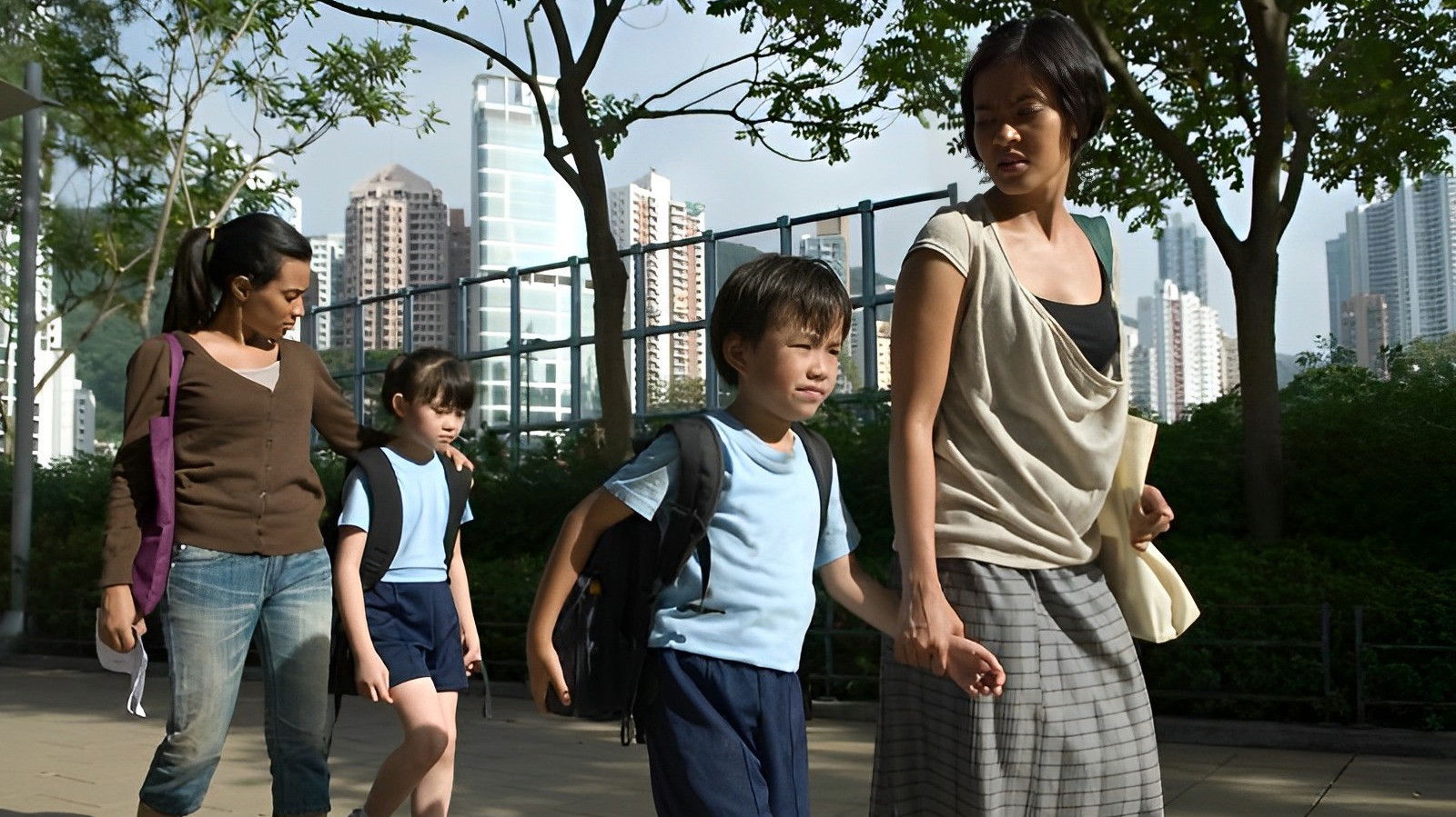 Sunday Morning in Victoria Park Background
