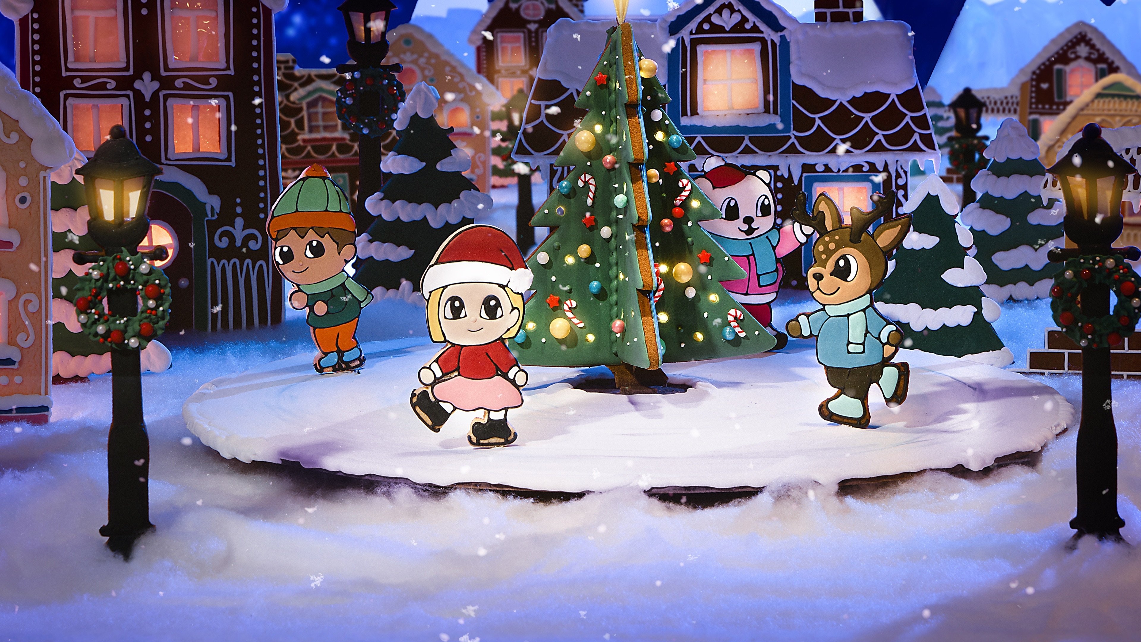 Christmas Cookie Challenge Background