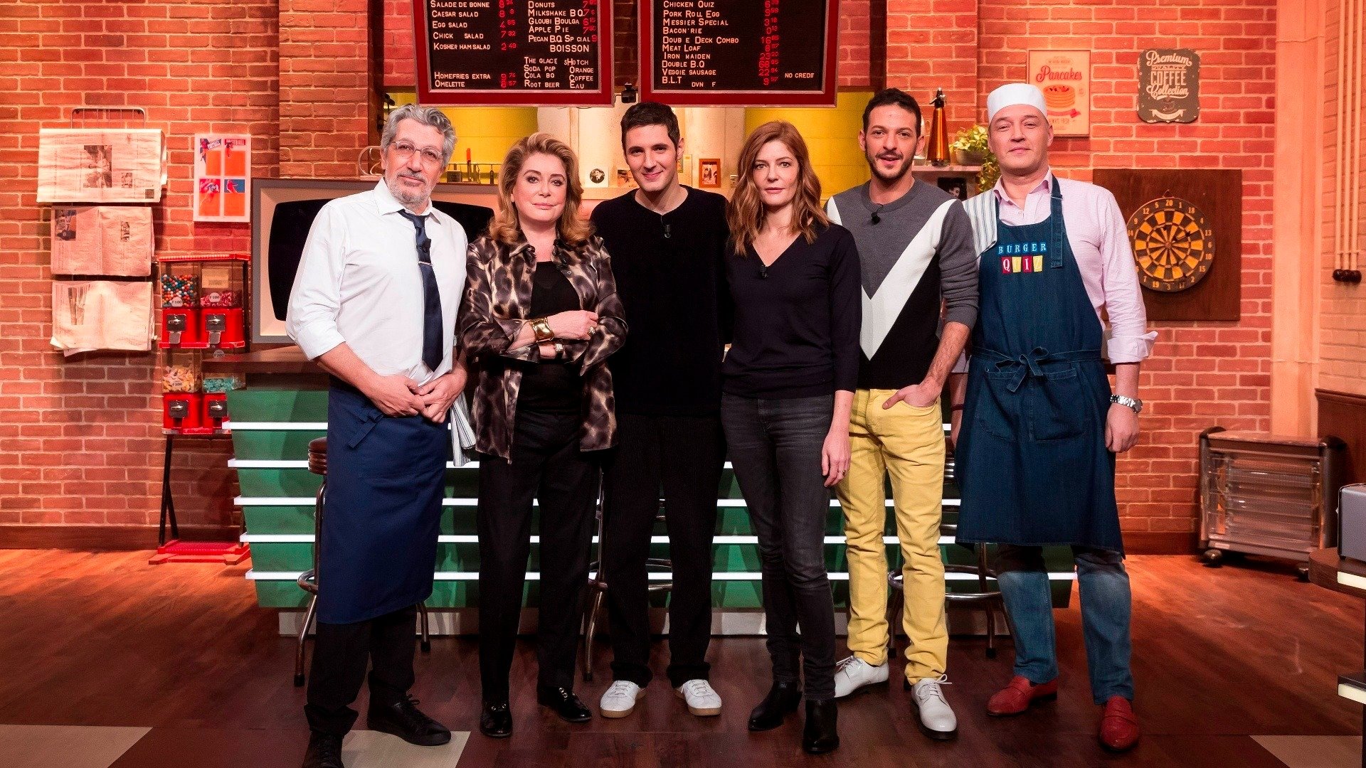 Burger Quiz Background