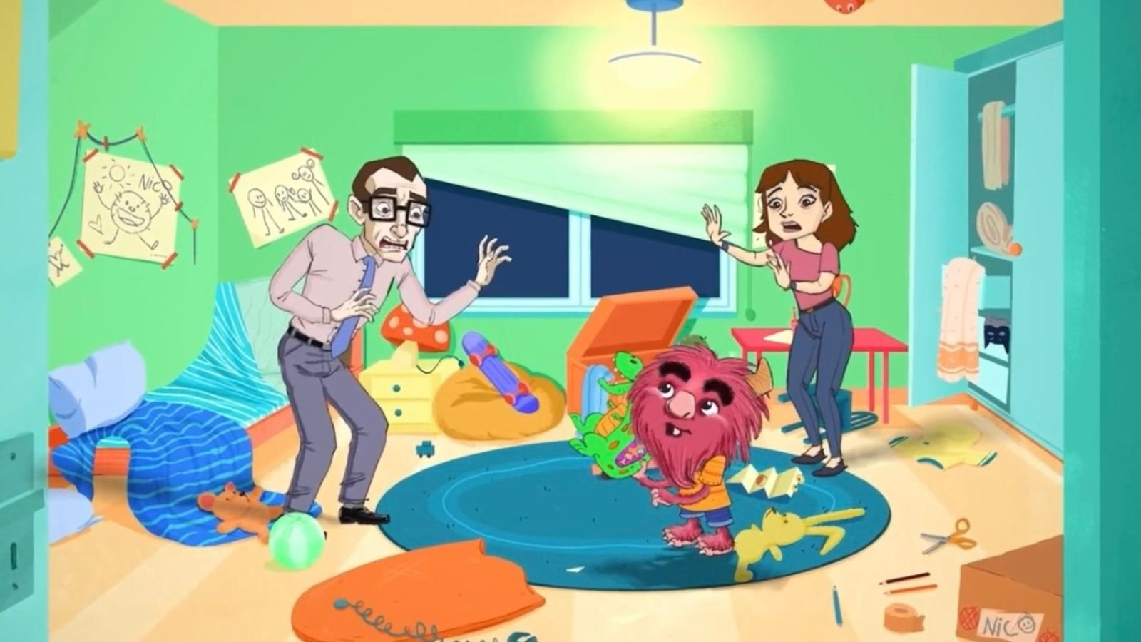 The Monster Boy Background