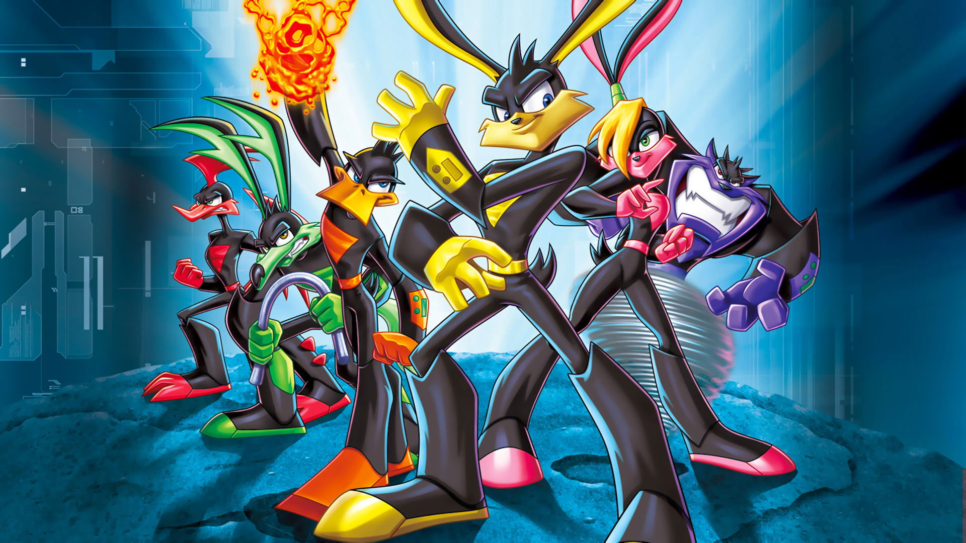 Loonatics Unleashed Background