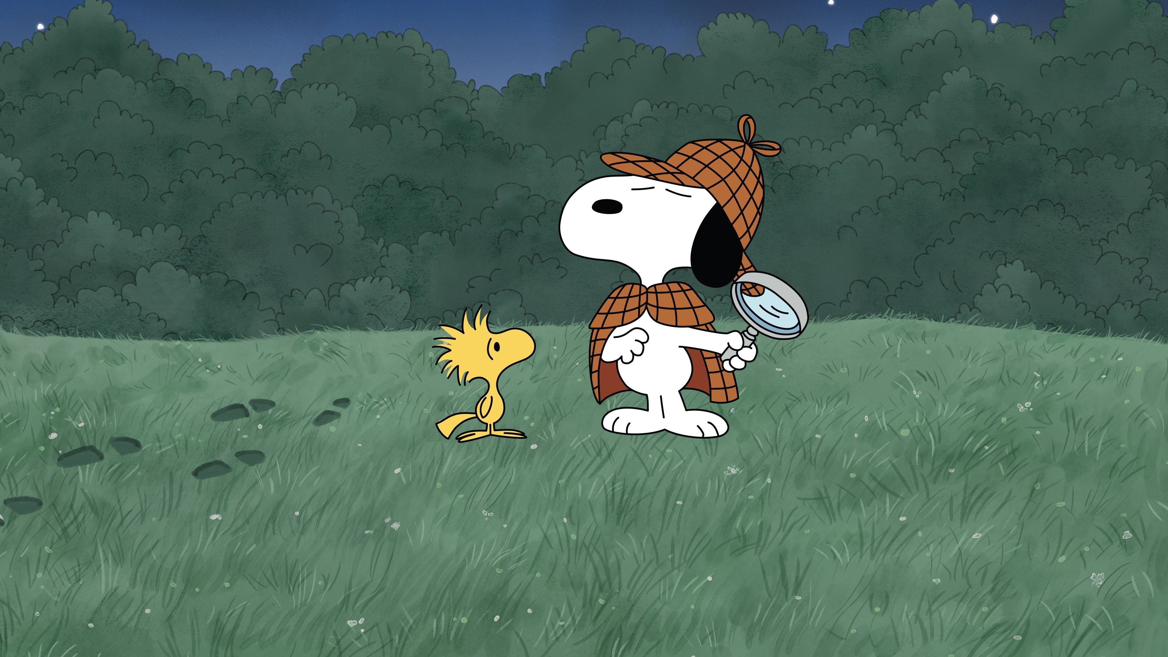 It's a Mystery, Charlie Brown Background