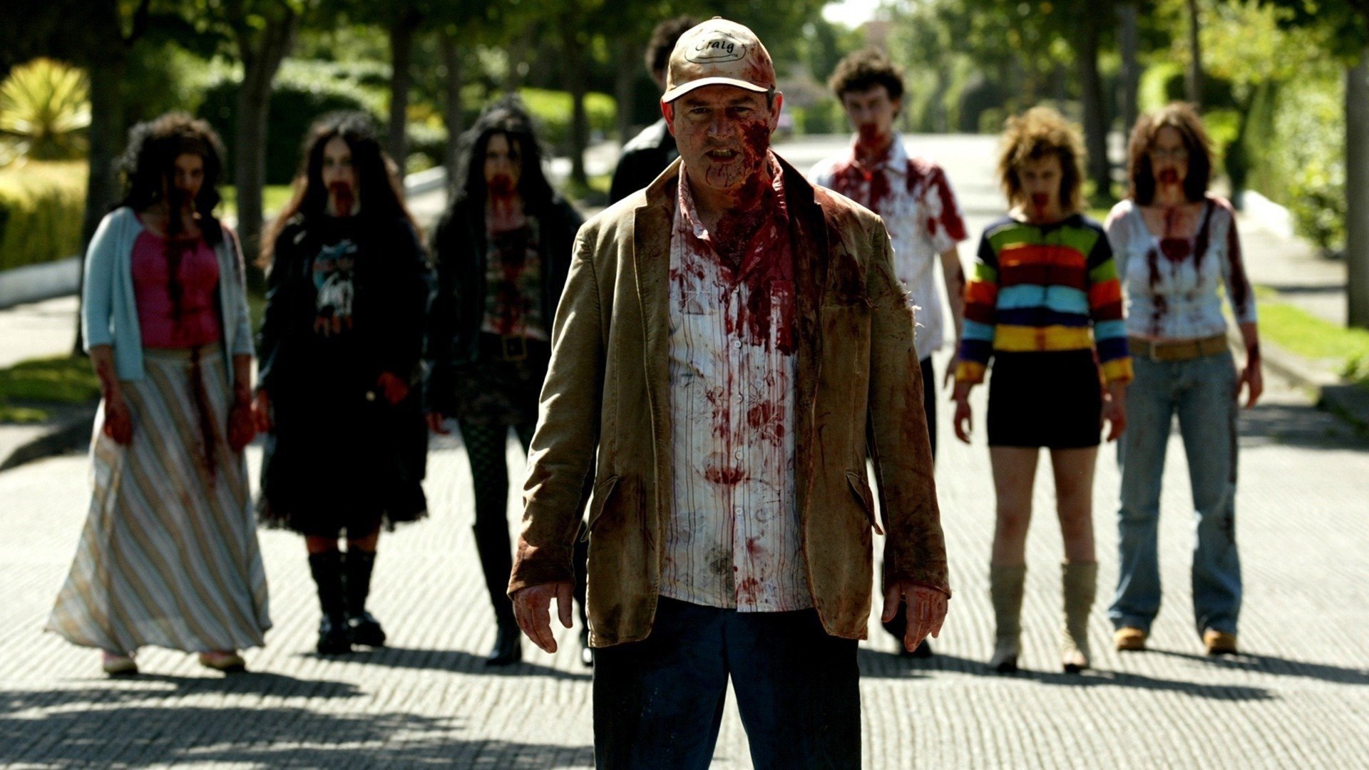 Boy Eats Girl Background