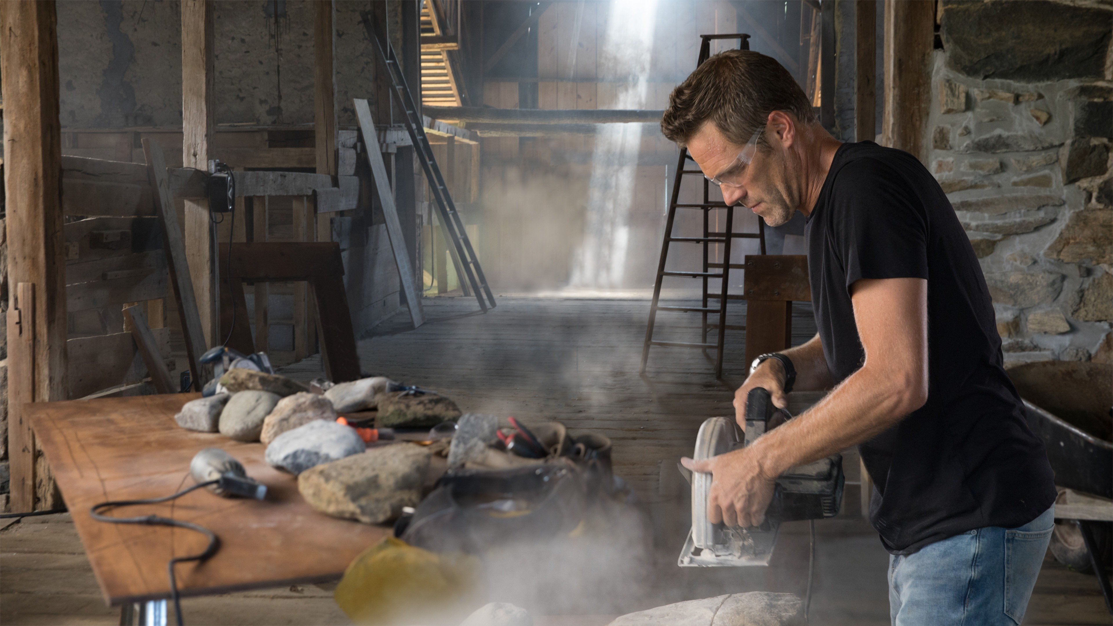 Stone House Revival Background