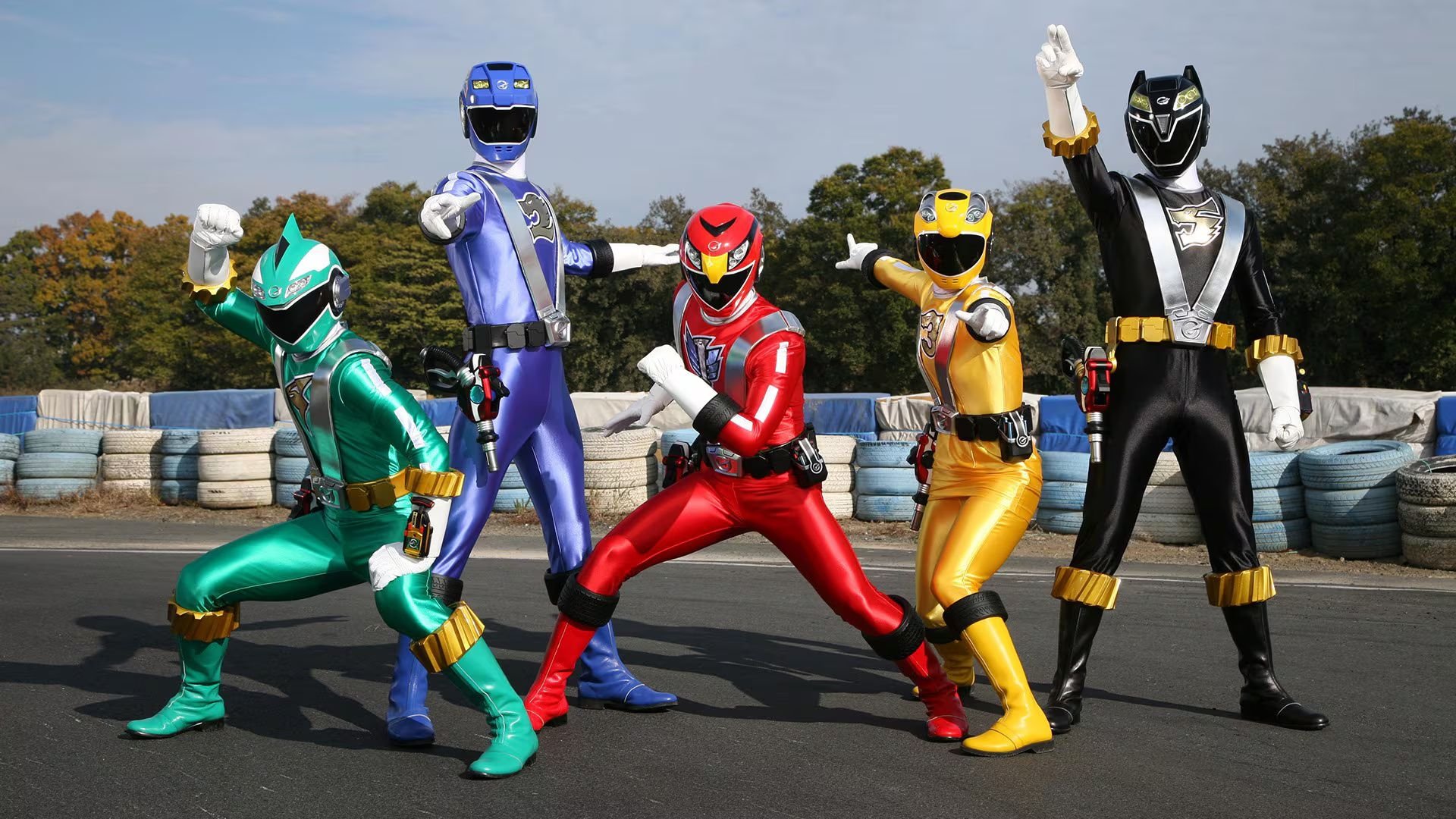 Engine Sentai Go-Onger Background