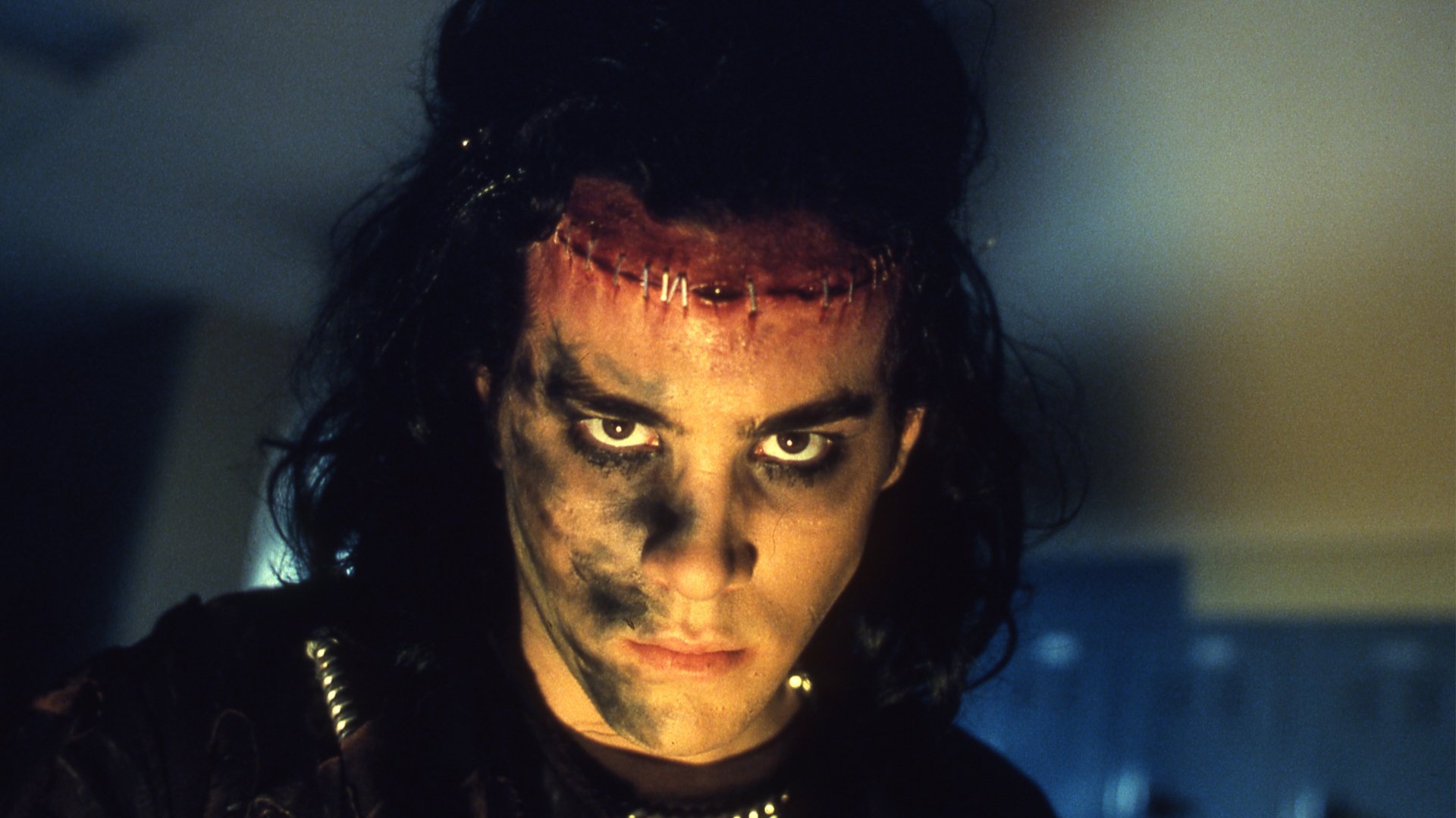 Big Monster on Campus Background