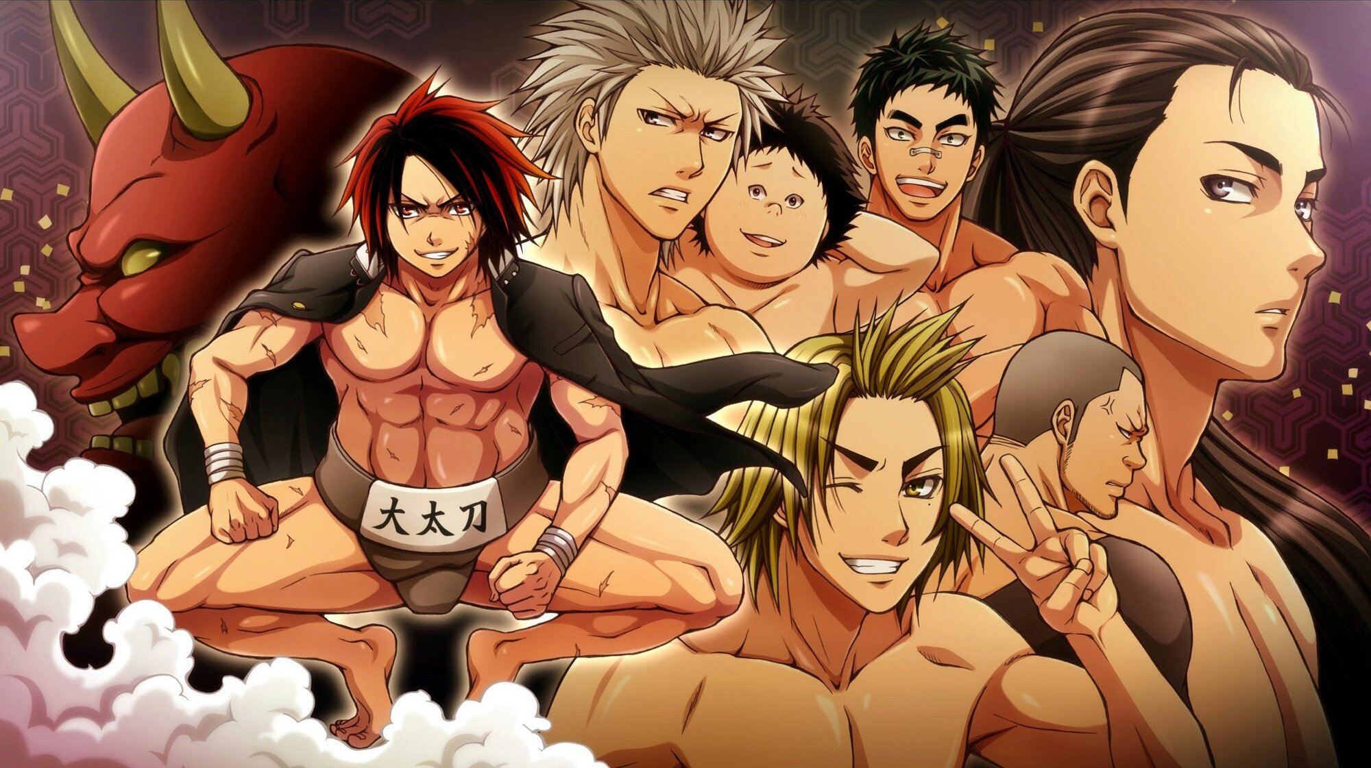 Hinomaru Sumo Background