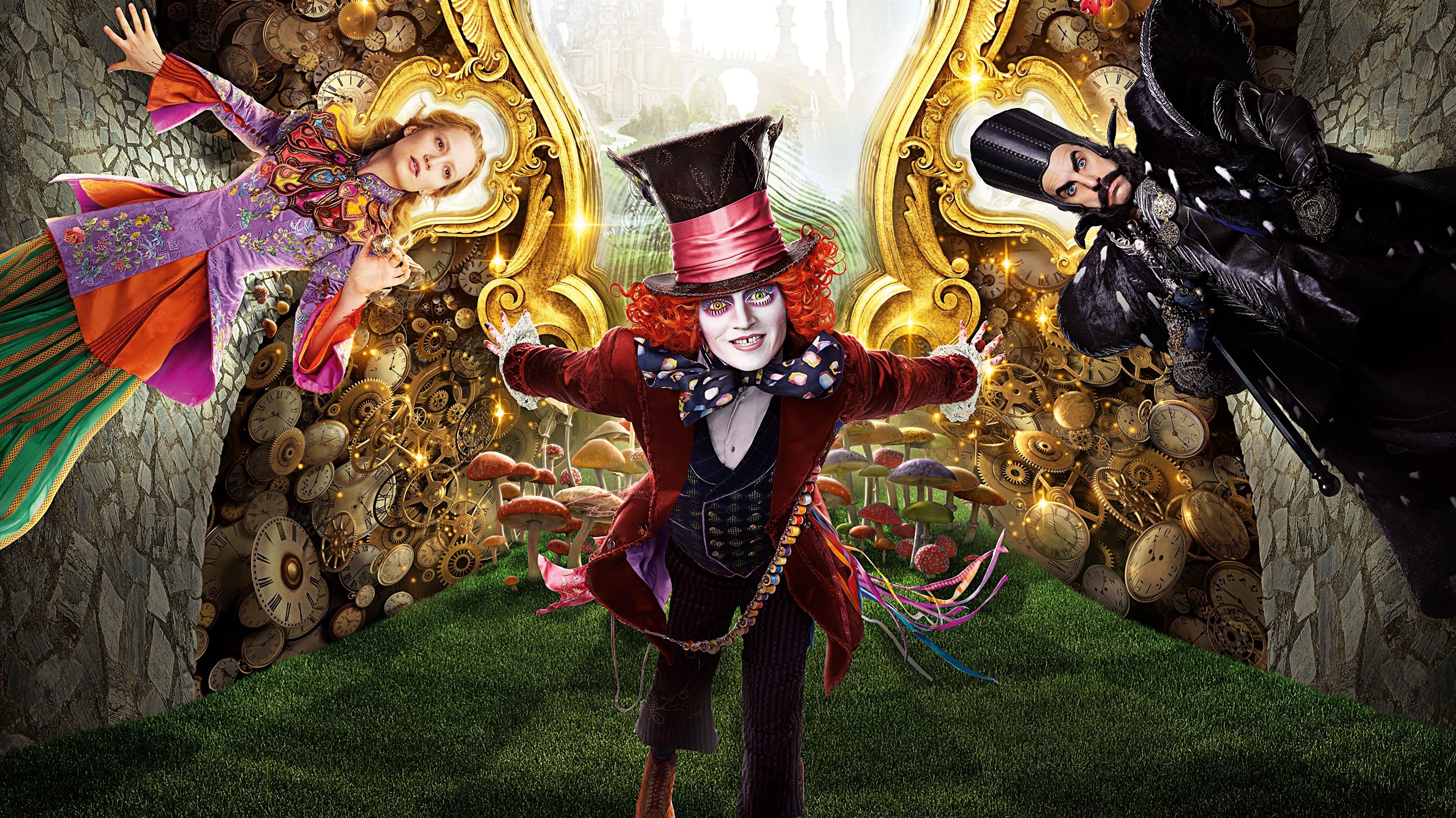 Alice Through the Looking Glass Background