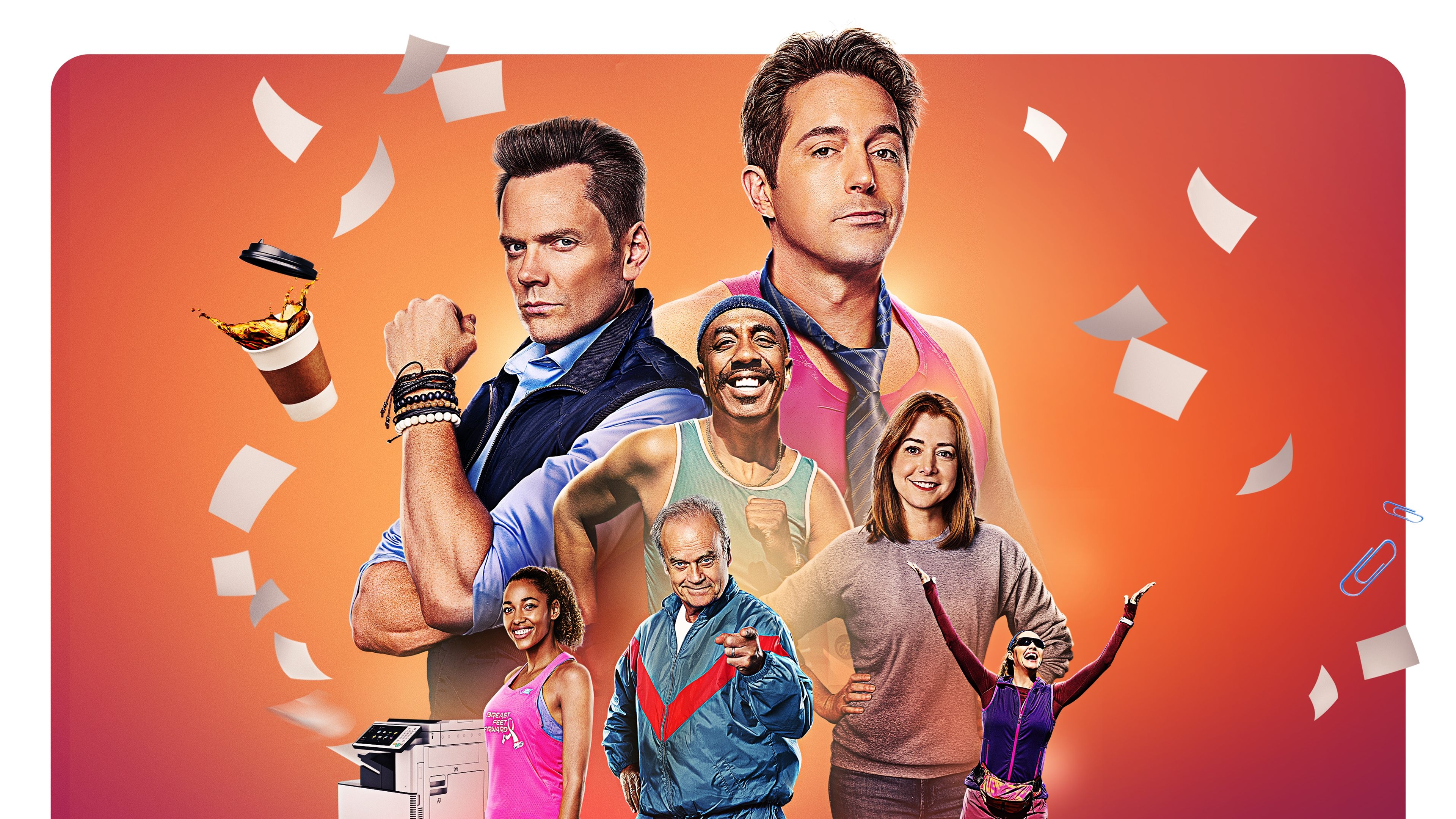 Office Race Background