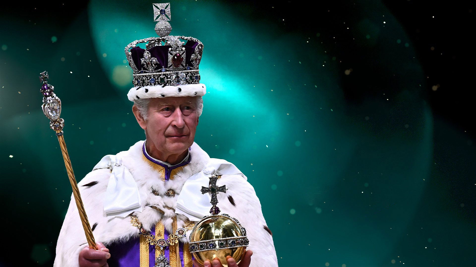 The Coronation of TM The King and Queen Camilla Background