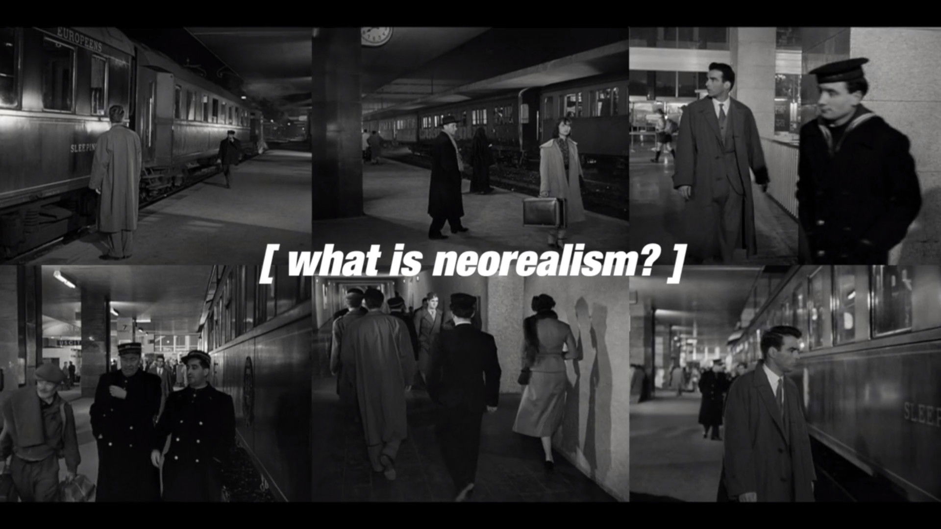 What Is Neorealism? Background