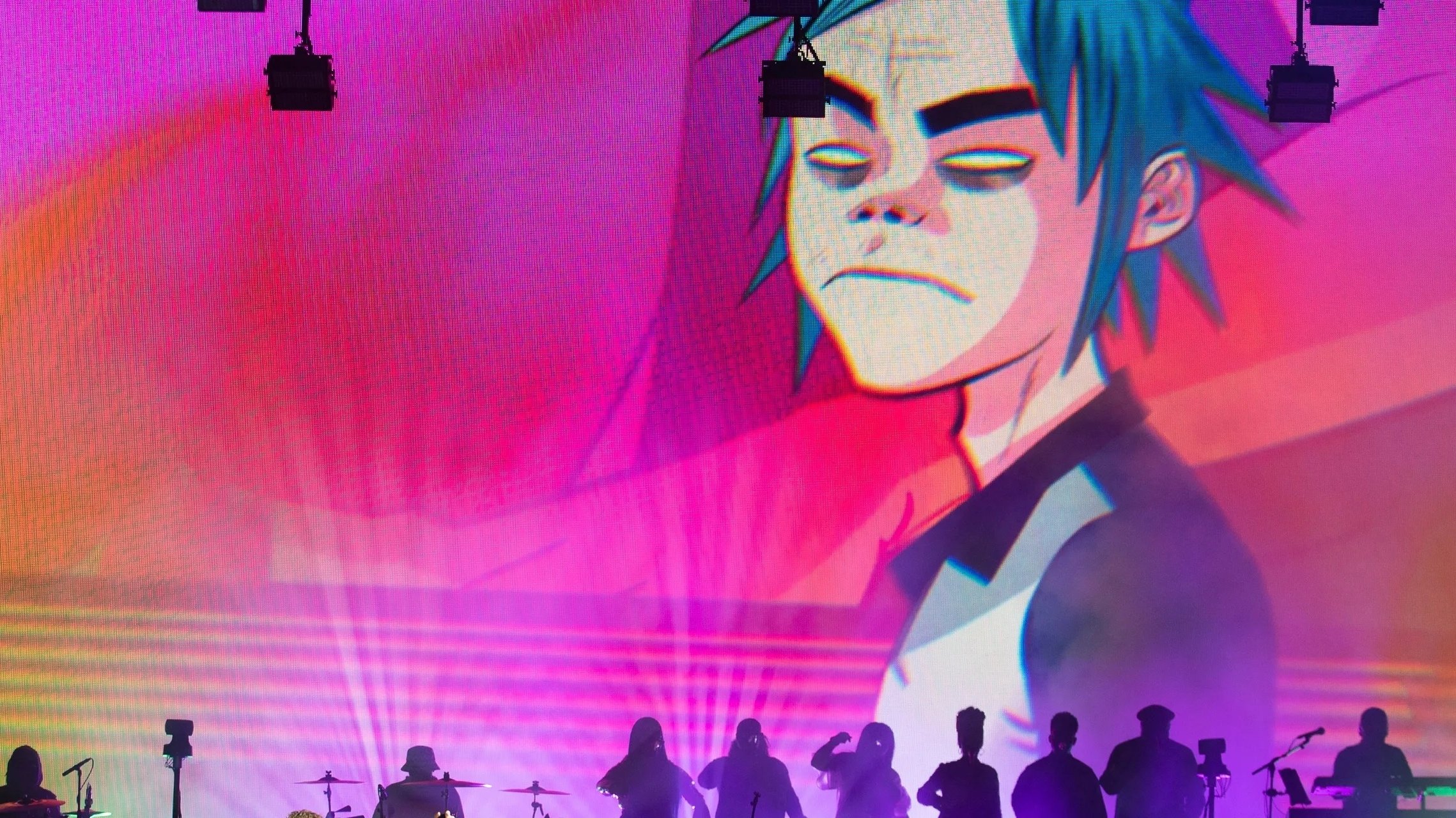 Gorillaz: Reject False Icons Background