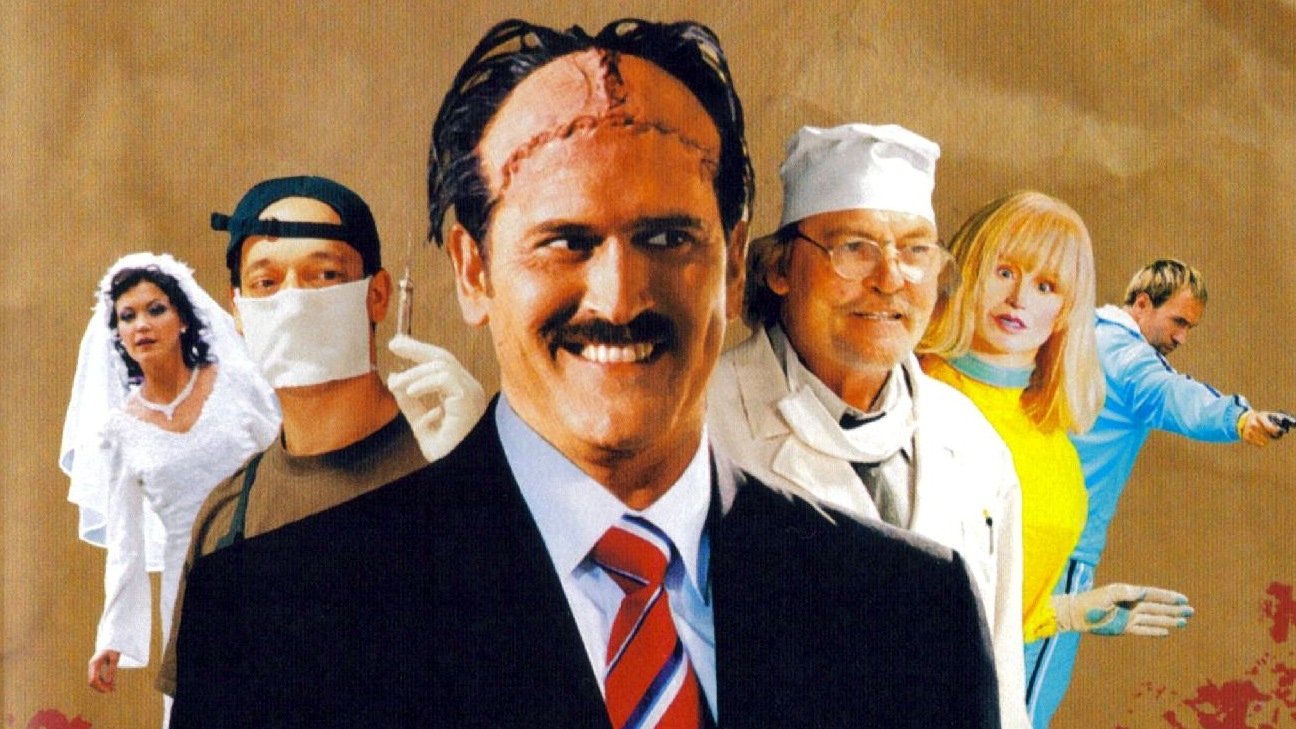 Man with the Screaming Brain Background