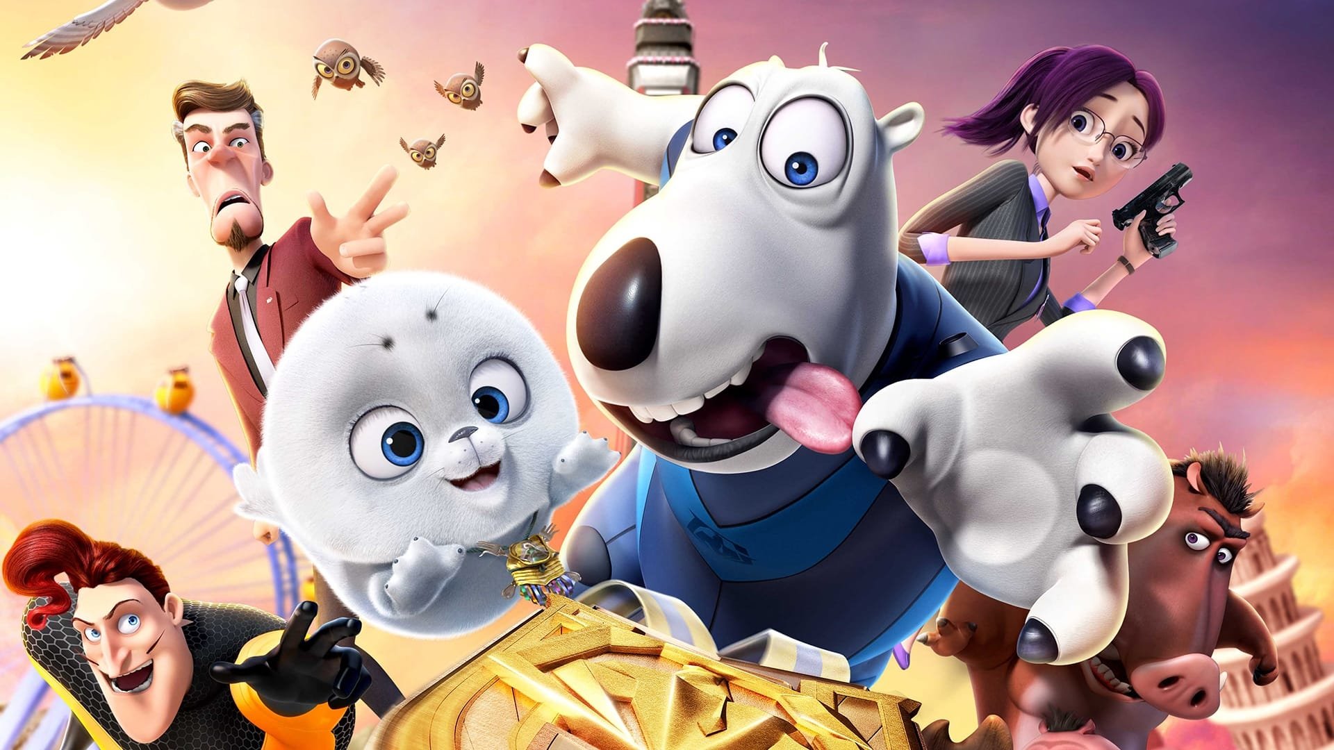 Agent Backkom: Kings Bear Background