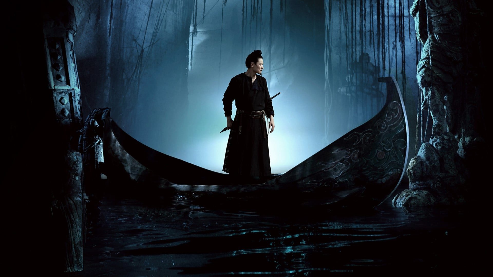 Detective Dee and the Mystery of the Phantom Flame Background