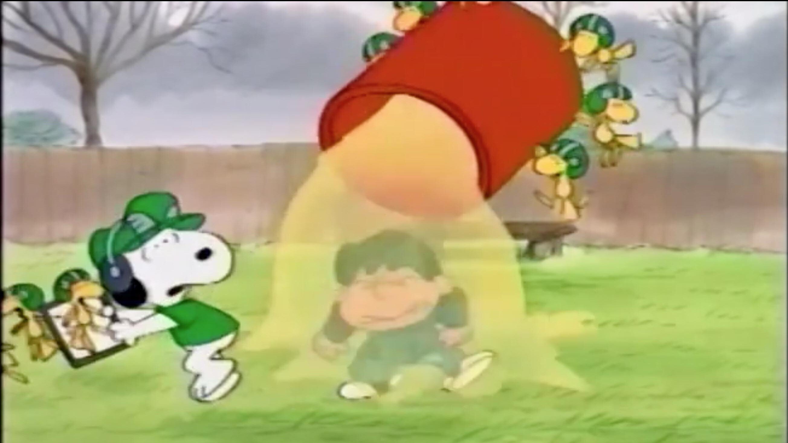 You're in the Super Bowl, Charlie Brown! Background