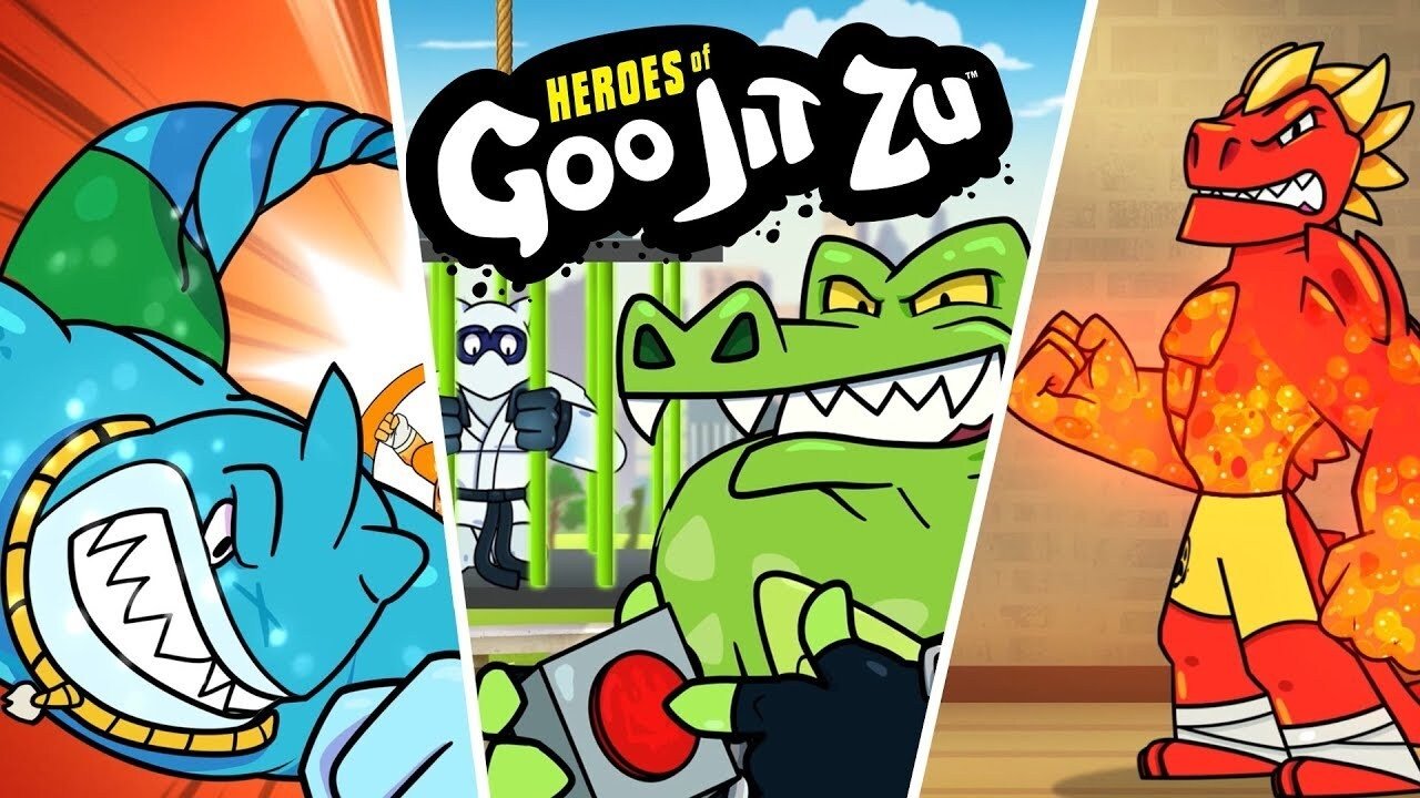 Heroes of Goo Jit Zu Background