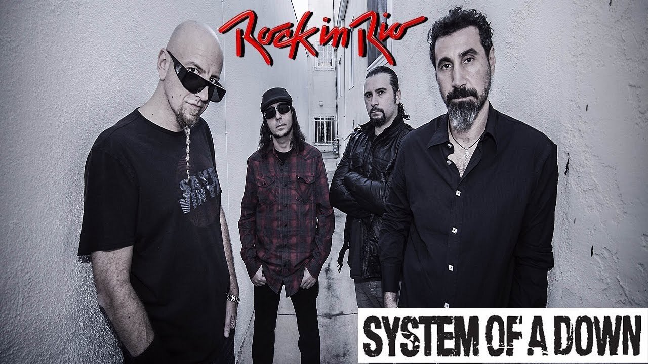System of a Down - Rock in Rio Background