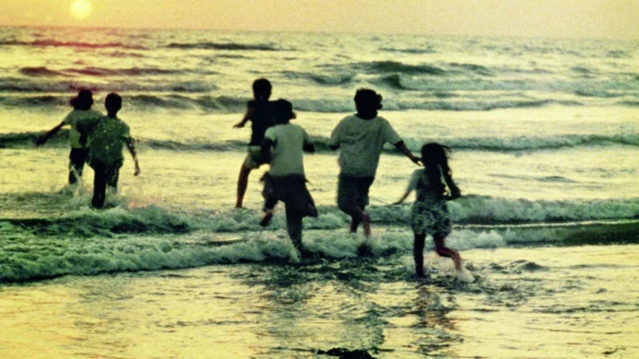 Round the Moons Between Earth and Sea Background