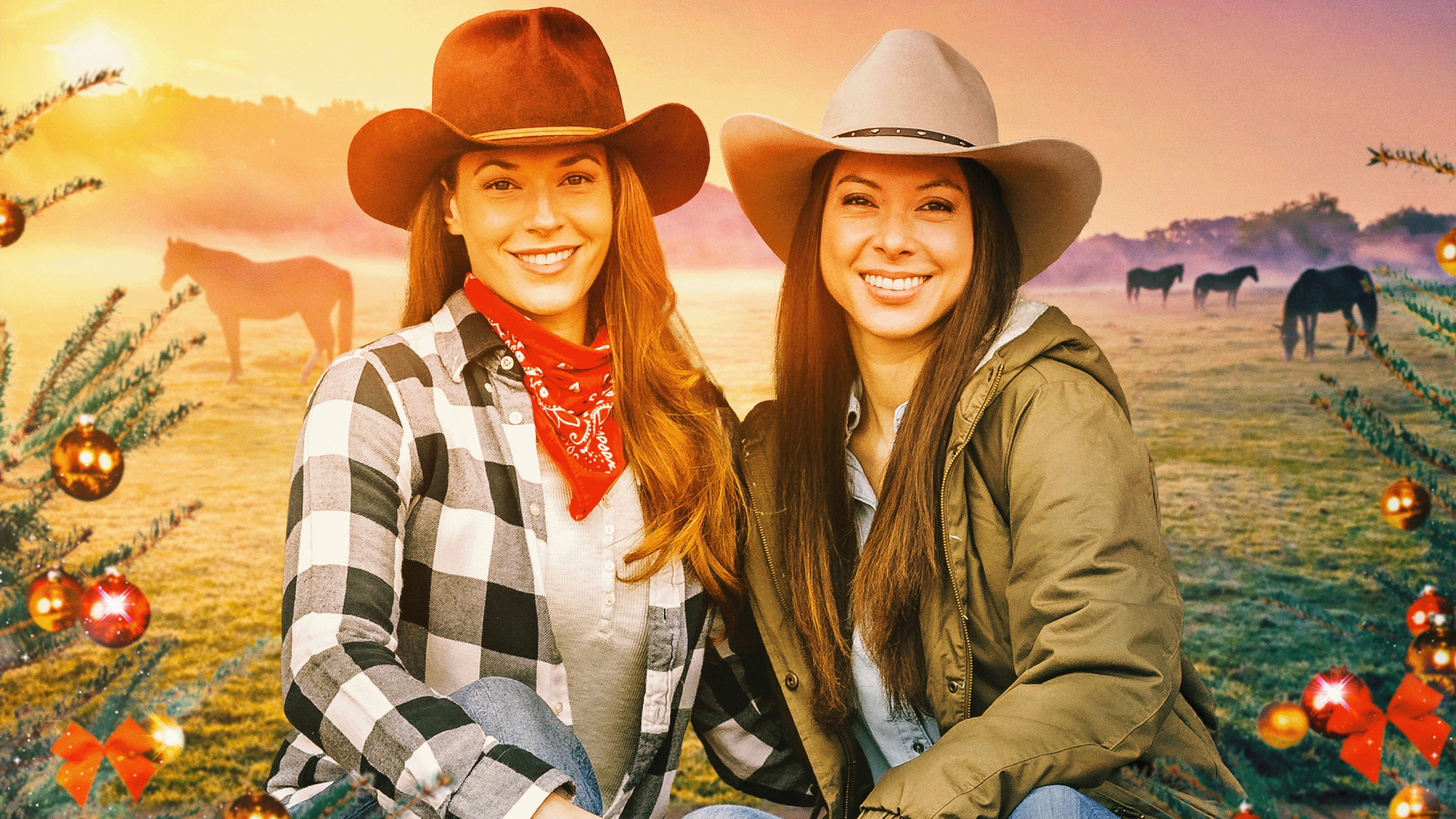 Christmas at the Ranch Background