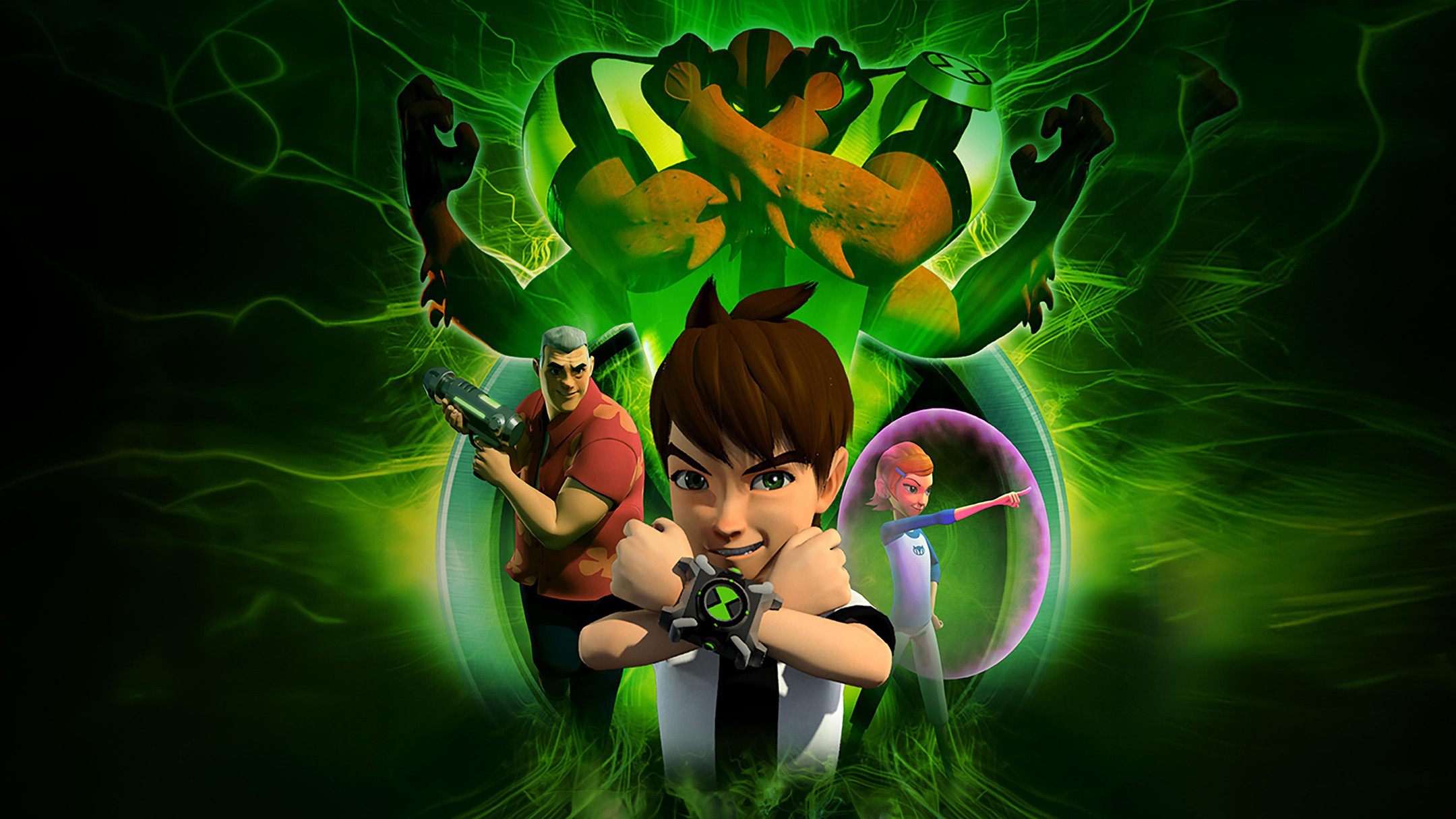 Ben 10: Destroy All Aliens Background