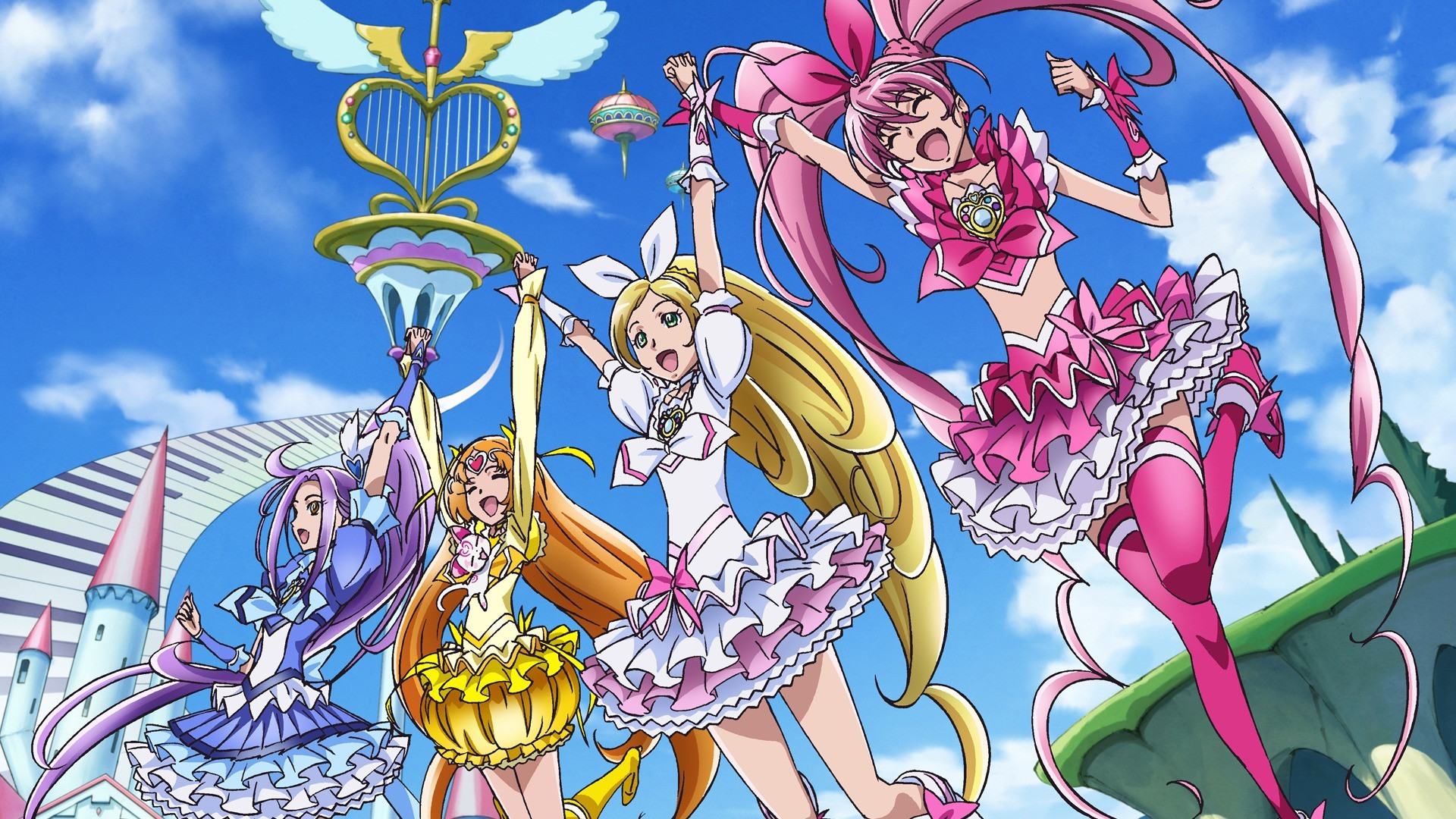 Suite Precure♪ The Movie: Take It Back! The Miraculous Melody That Connects Hearts! Background