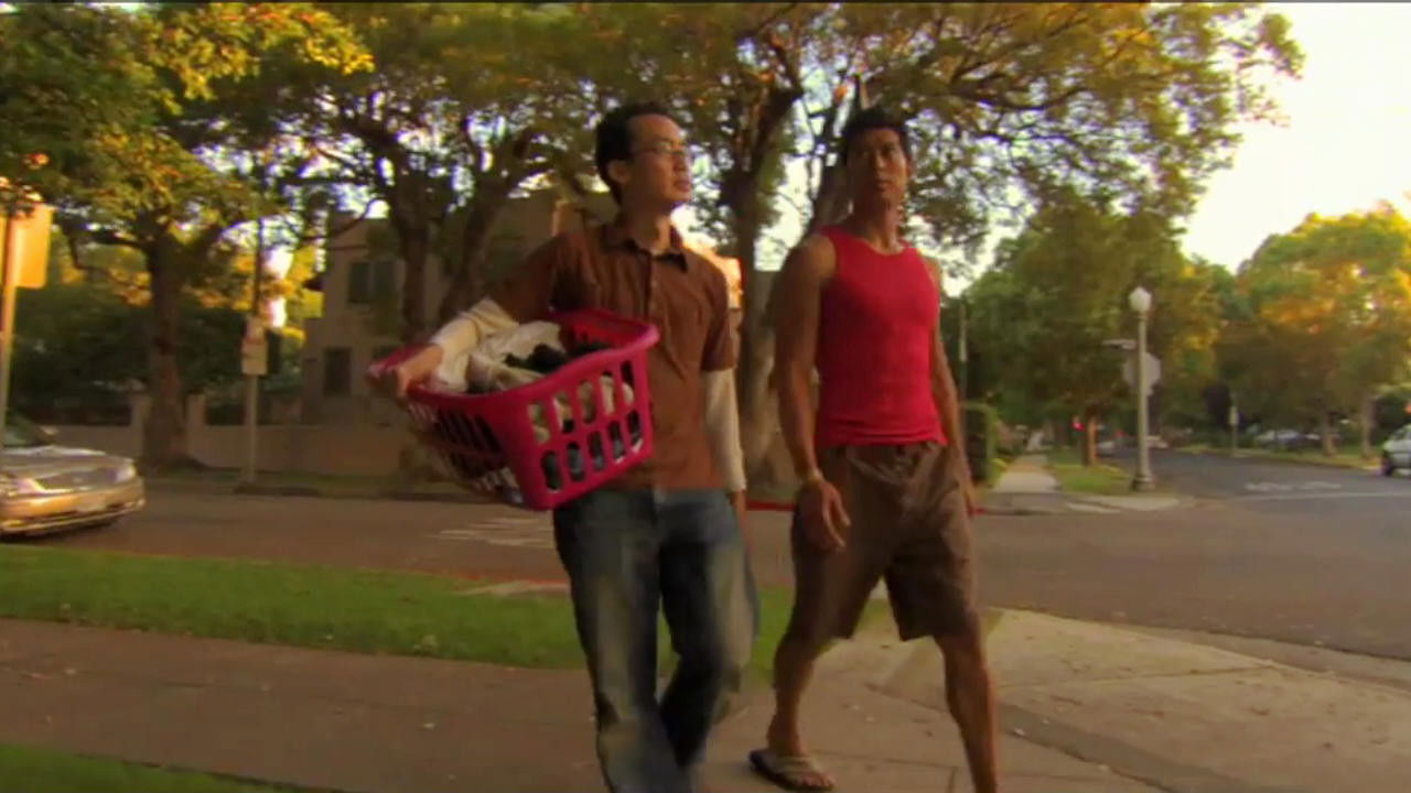 Laundromat Background