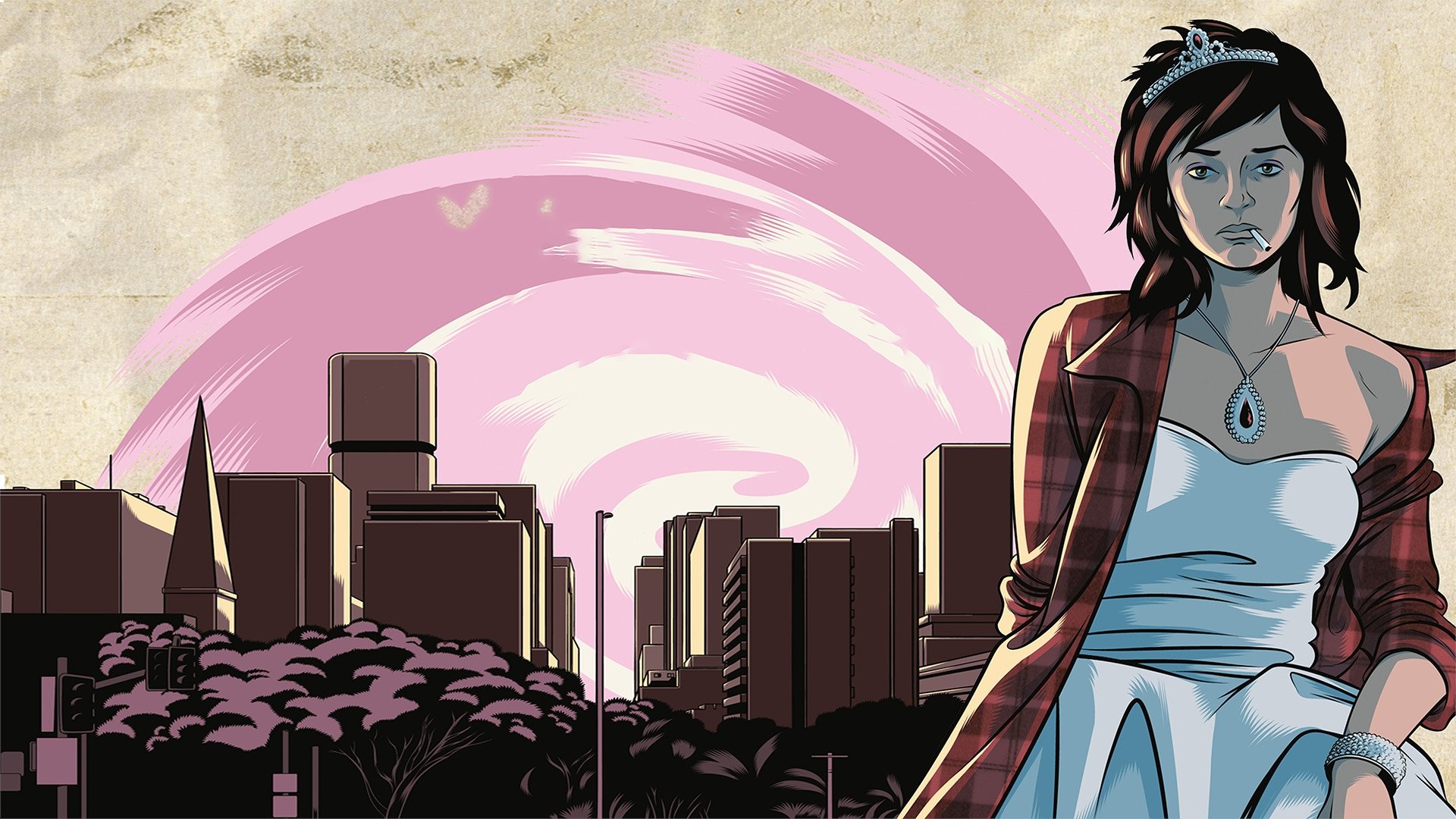 A Guide to Dating at the End of the World Background