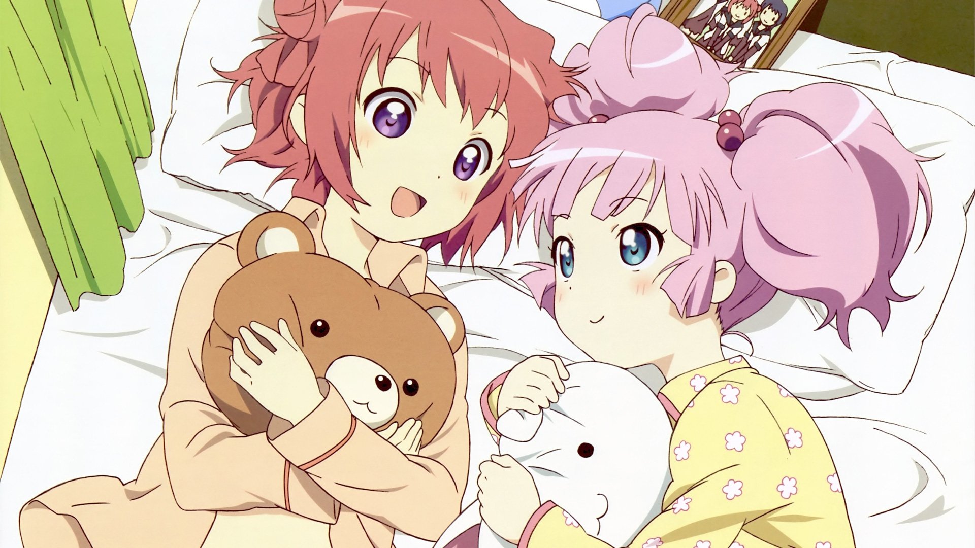 YuruYuri: Happy Go Lily Background