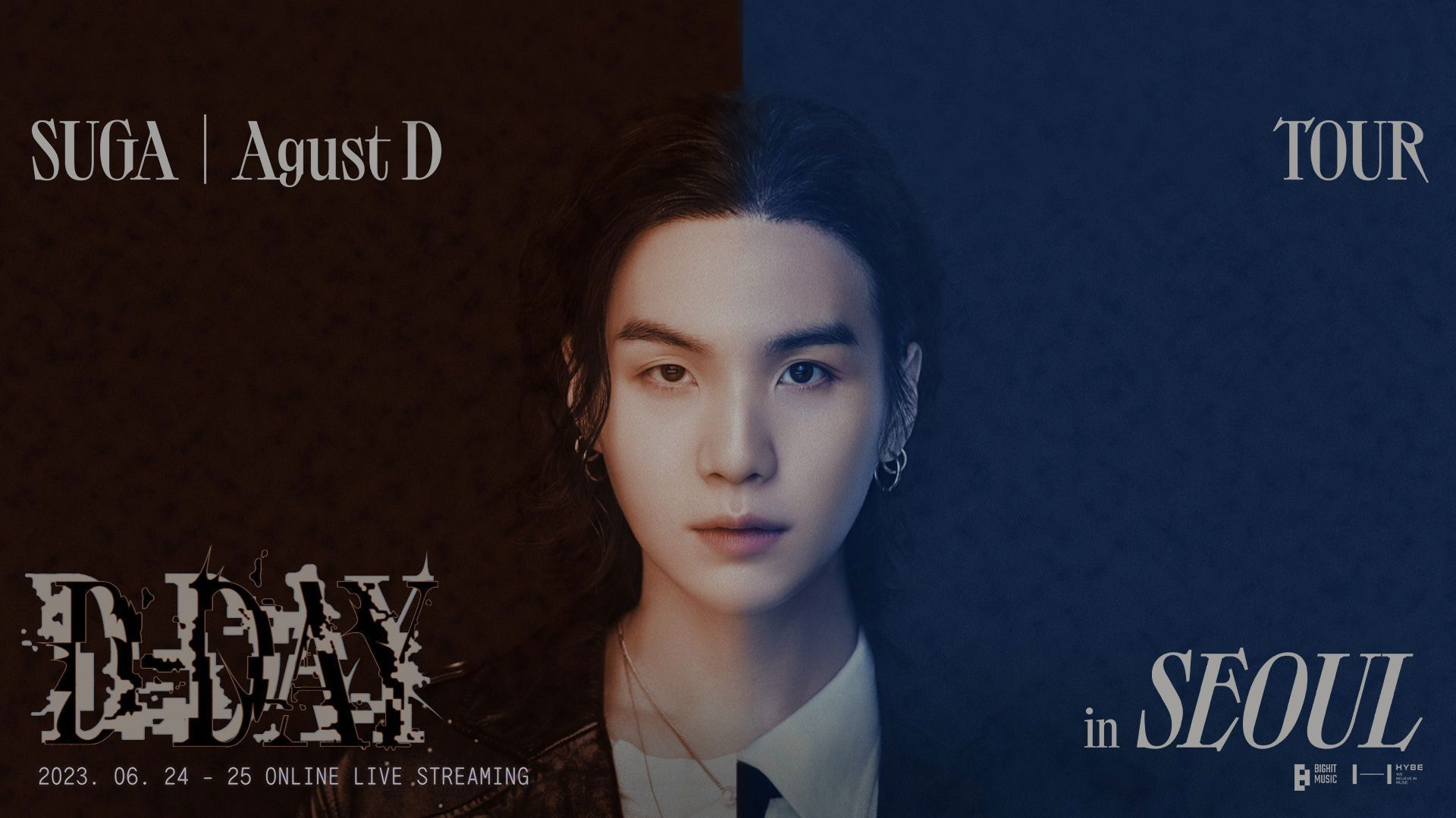SUGA | Agust D TOUR “D-DAY” in SEOUL: Online Live Streaming Day 01 Background